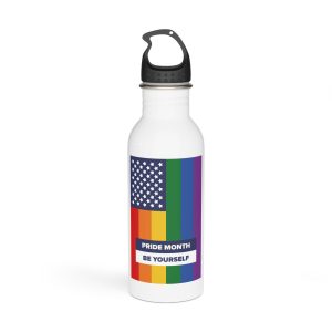 Lesbian Pride Design 8F6ACB Stainless Steel Water Bottle