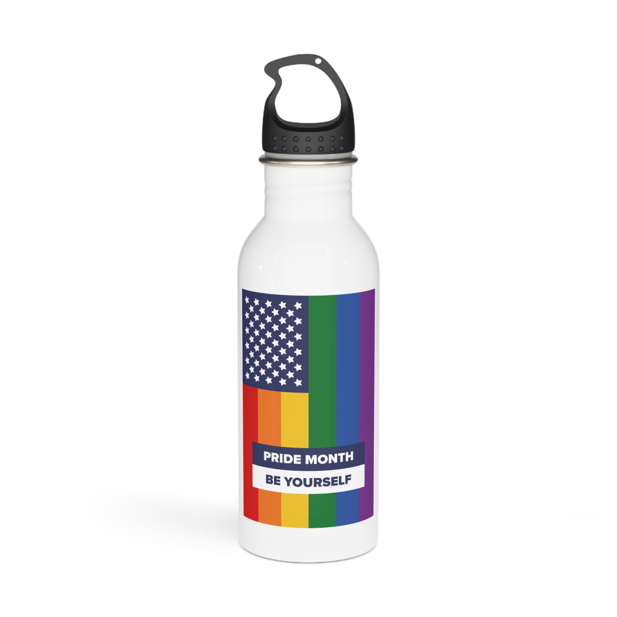 Lesbian Pride Design 8F6ACB Stainless Steel Water Bottle