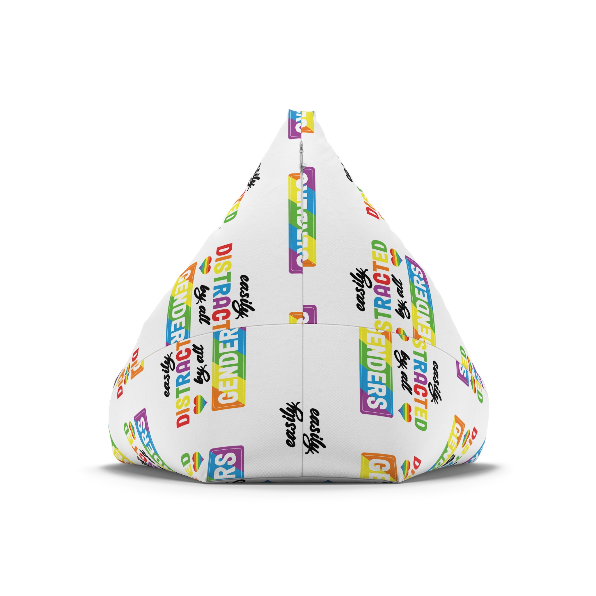 Lgbt Part Svg Tshirt Design Lgbt Part Svg Cut Files Design Lgbt Part Typography Vector Design (1) Bean Bag Chair Cover - Image 6