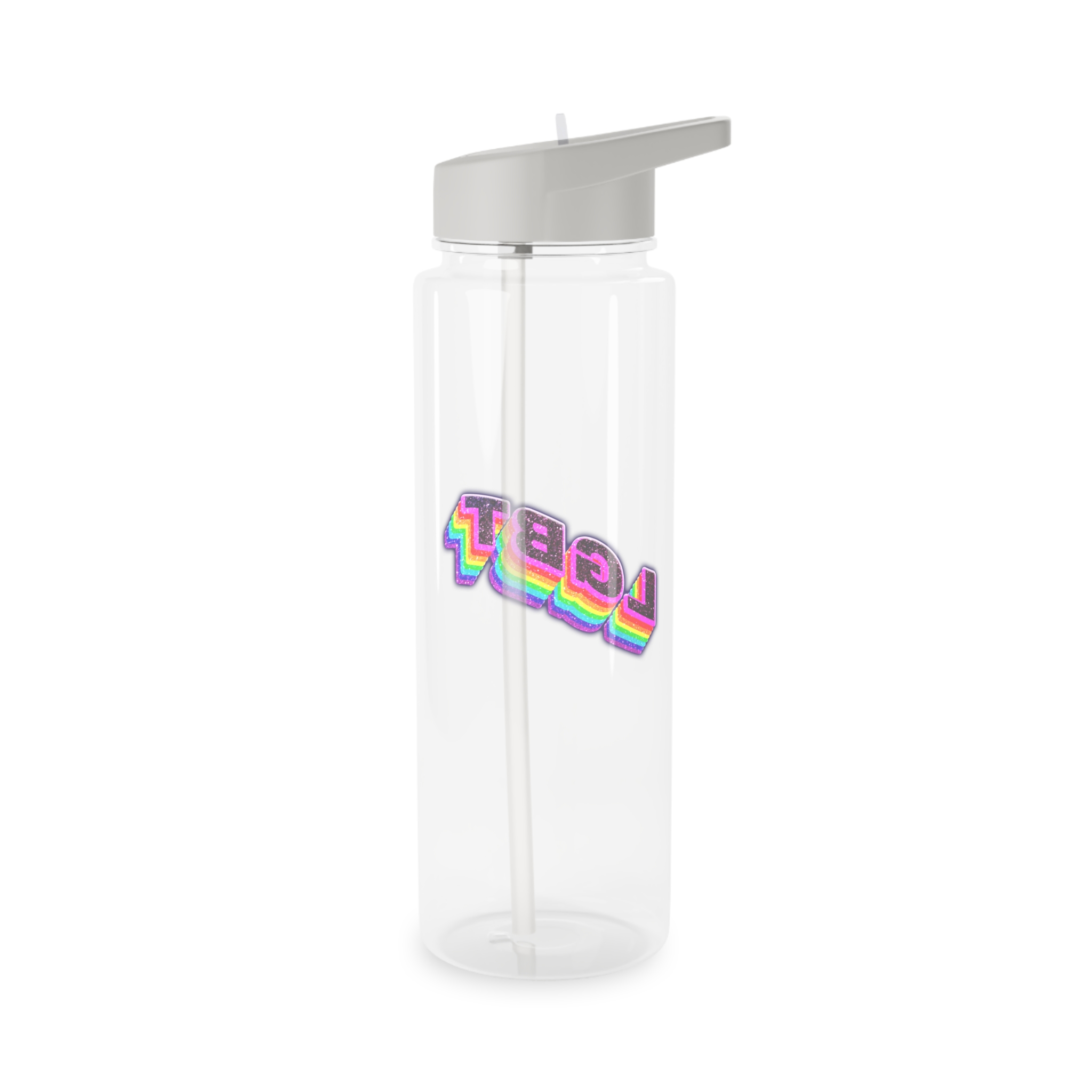 Png Word Lgbt Rainbow Typography Tritan Water Bottle - Image 6