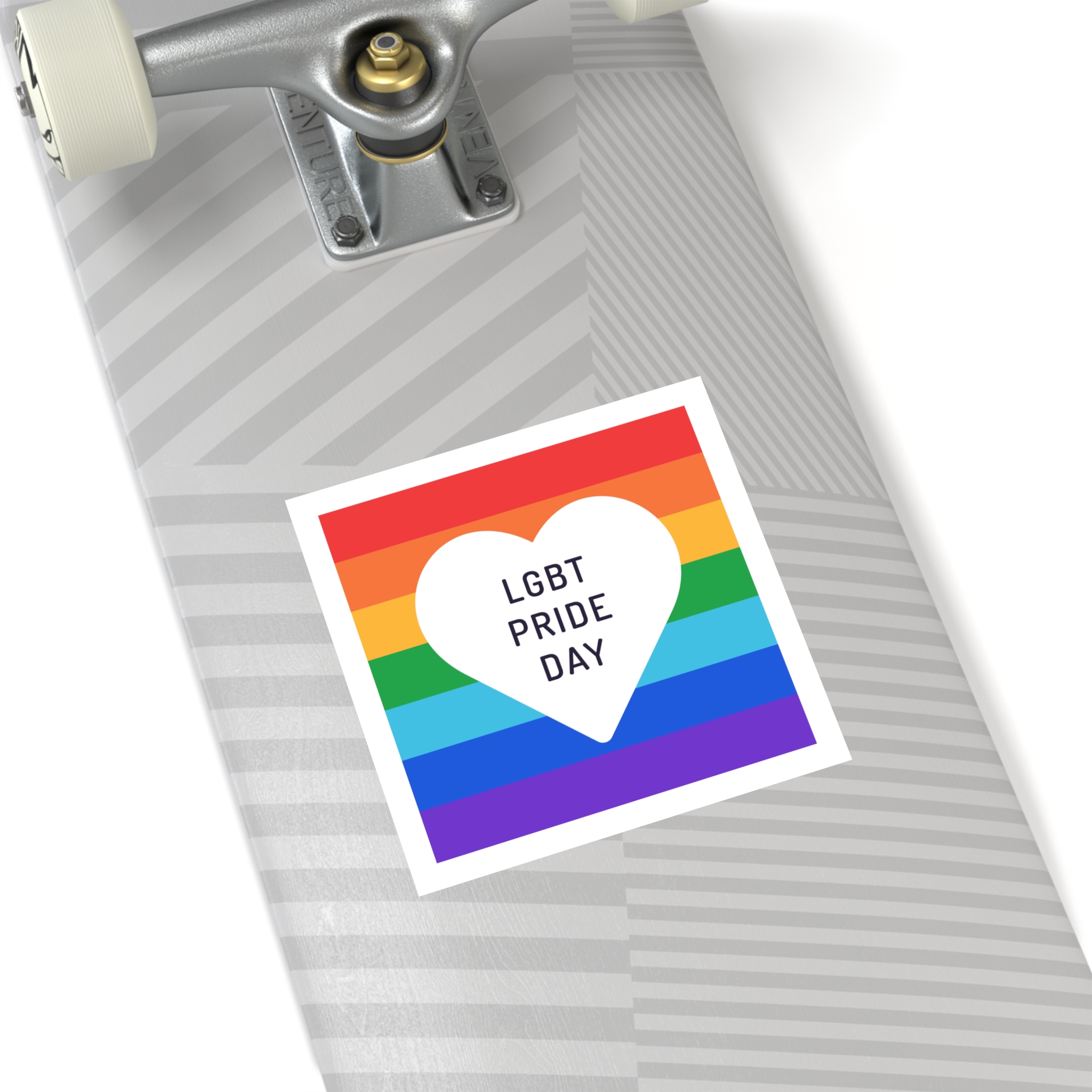 Pride Day 1 Laminate Stickers Square - Image 36