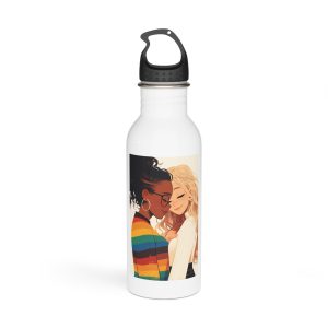 Lesbian Pride Design E09351 Stainless Steel Water Bottle