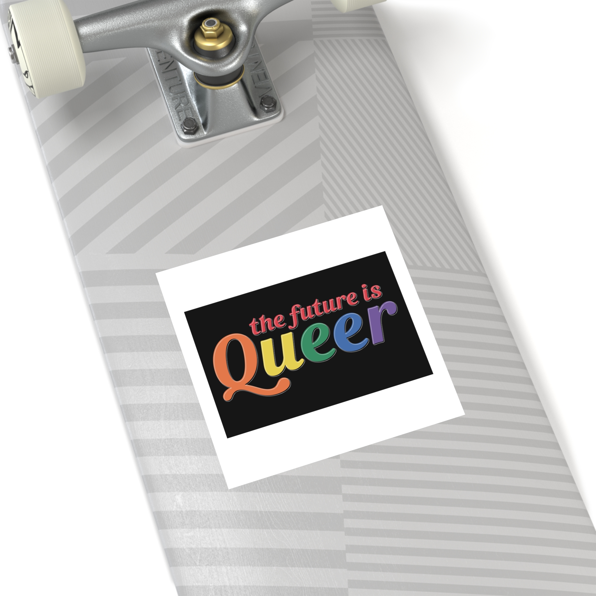 Pride Lgbtq Gay Typography Vector Tshirt Design(5) Laminate Stickers Square - Image 36
