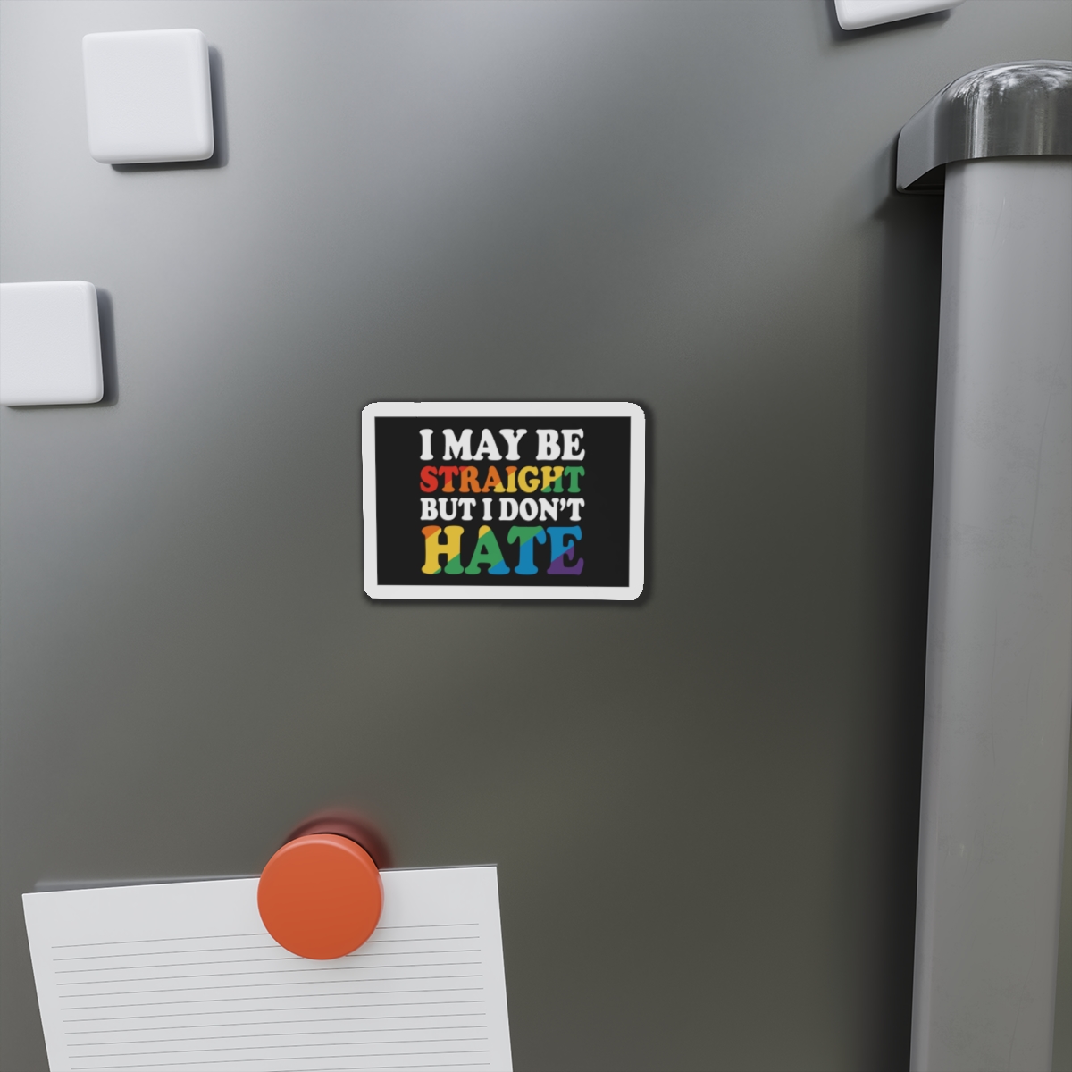 Pride Gay Lgbt Rainbow Tshirt Design(3) Die Cut Magnets - Image 5