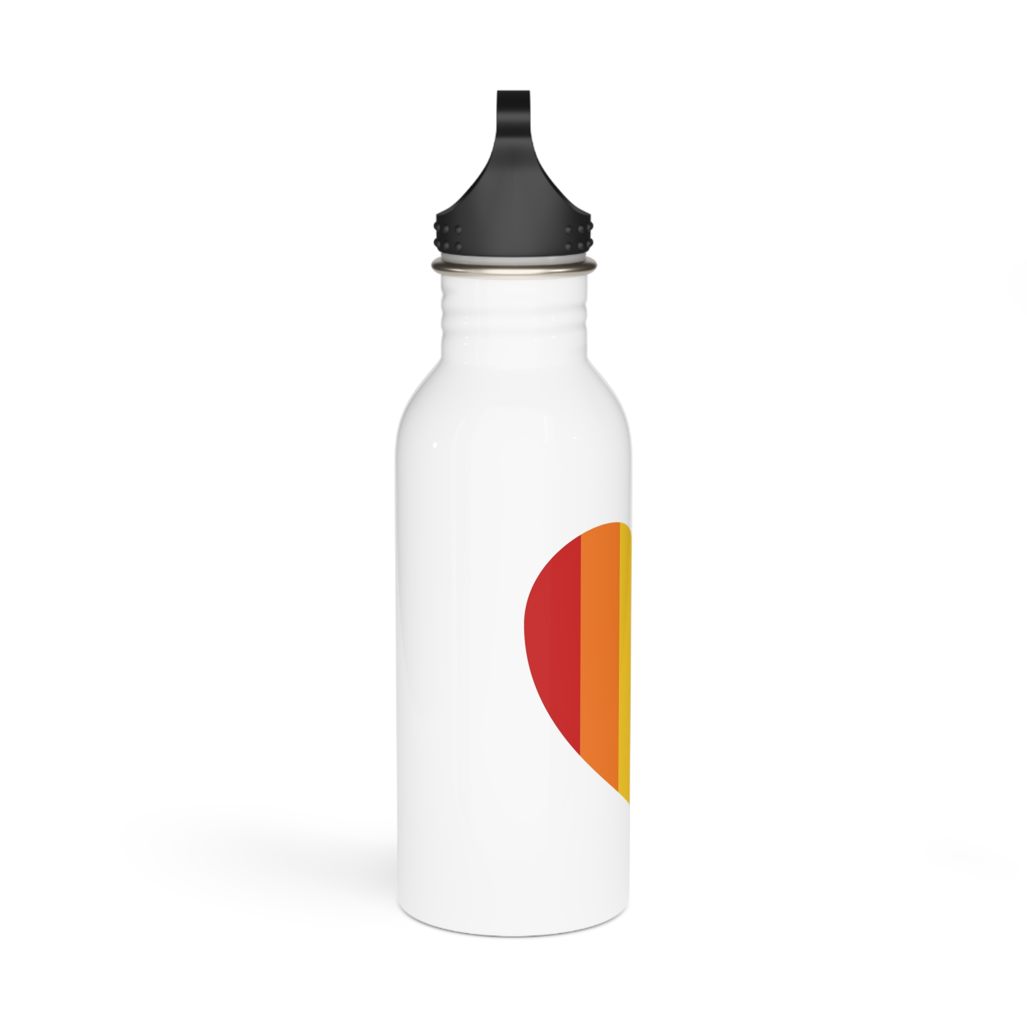 Lgbt Pride Month June Lesbian Gay Bisexual Transgender Lgbtq Flag Rainbow Vector(4) Stainless Steel Water Bottle - Image 2