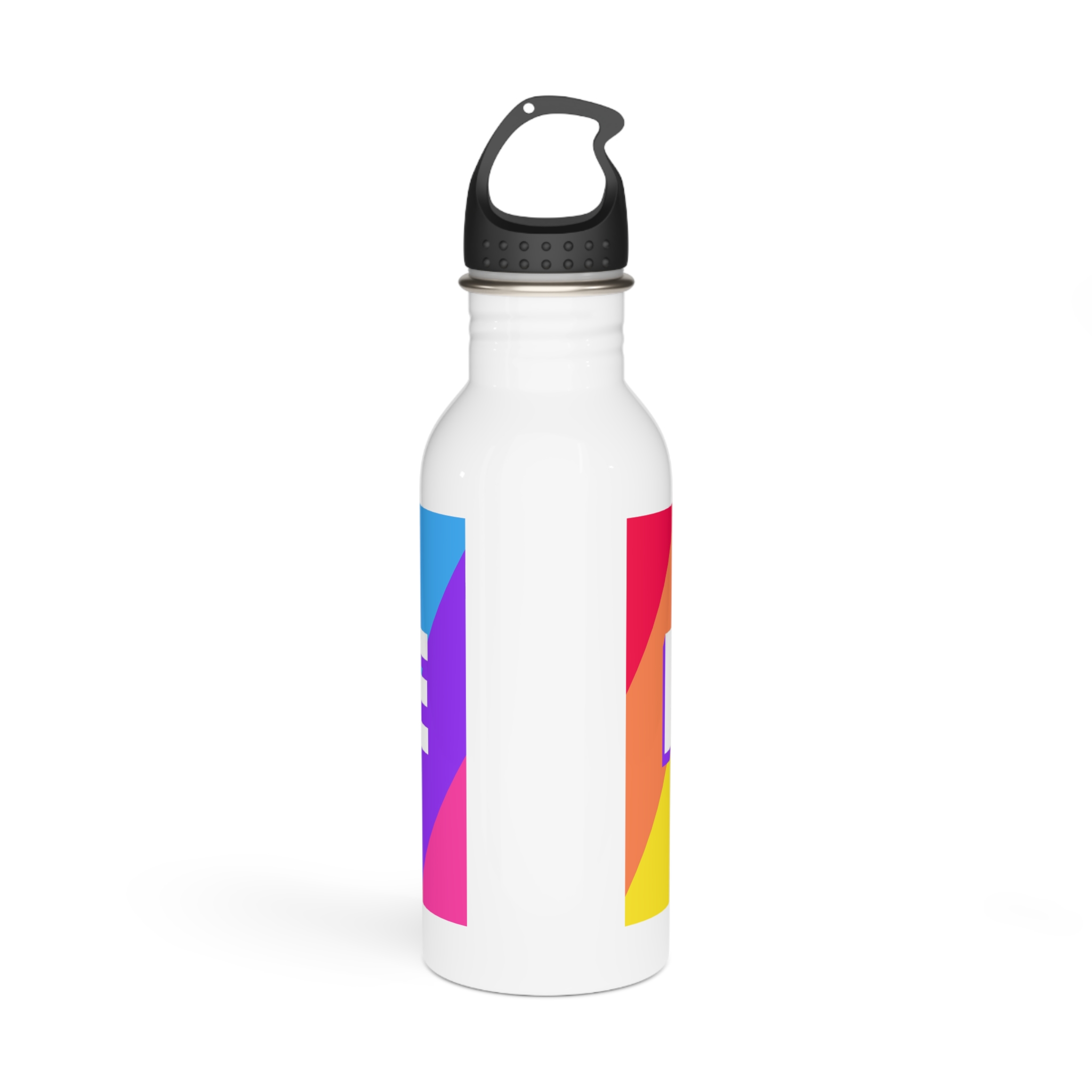 Pride Background 3 Stainless Steel Water Bottle - Image 3