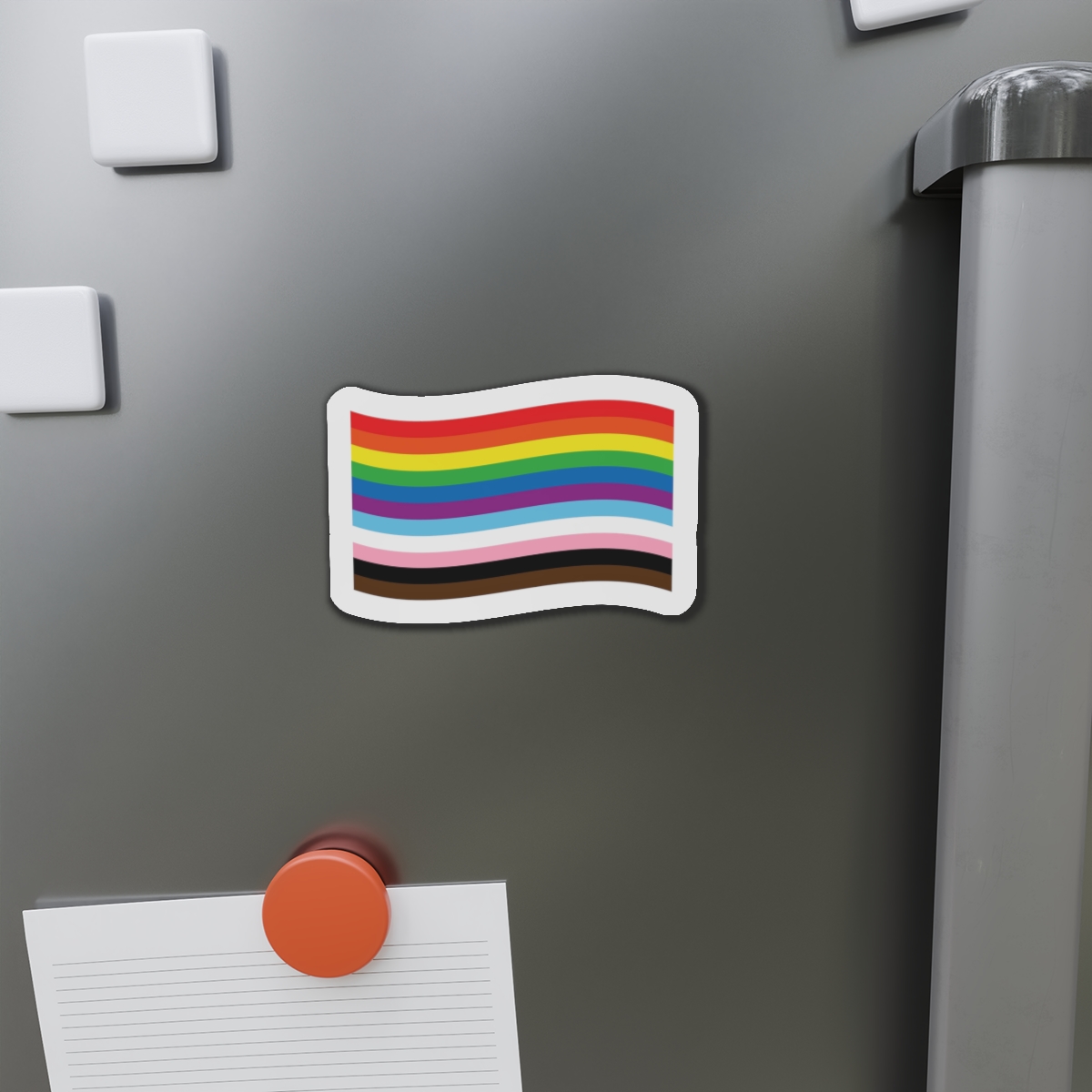 Vector Flat New Lgbtq Flag Die Cut Magnets - Image 11