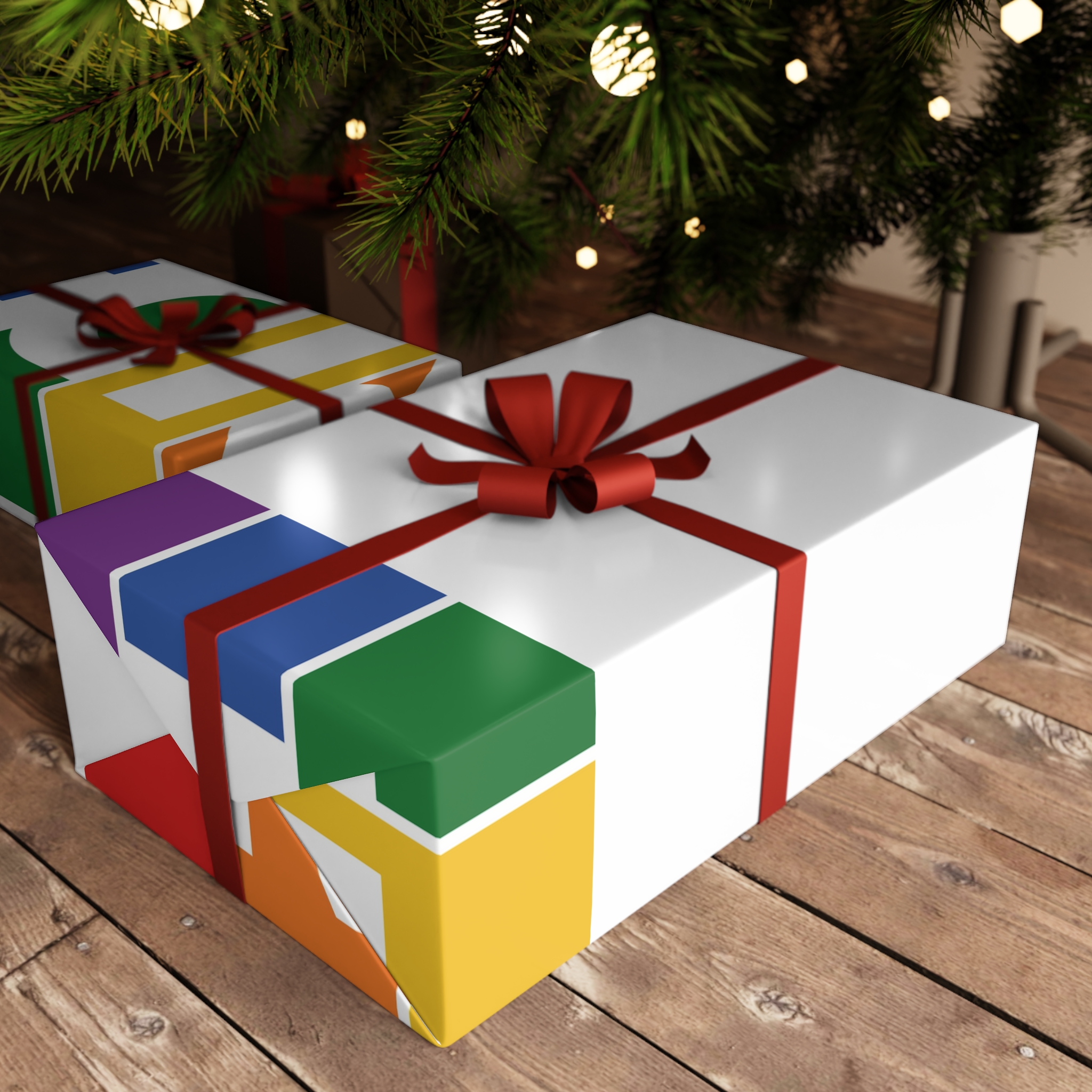 Lesbian Pride Design 23E1A1 Gift Wrapping Paper Sheets 1pc - Image 3