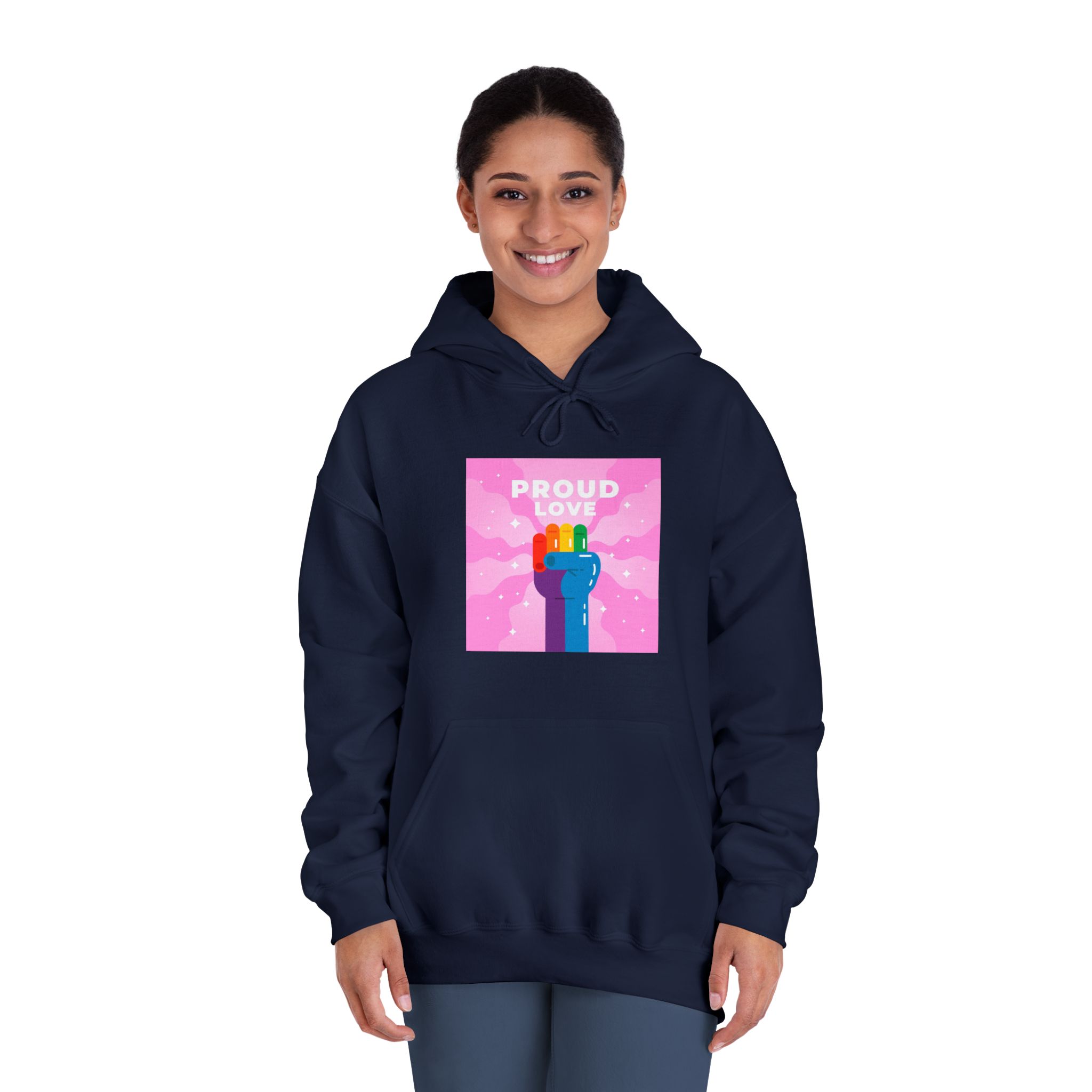 Pride Day Concept(4) Unisex Dryblend Hooded Sweatshirt - Image 32