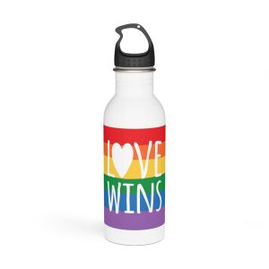 Lovewins Heart Hd 2 Stainless Steel Water Bottle
