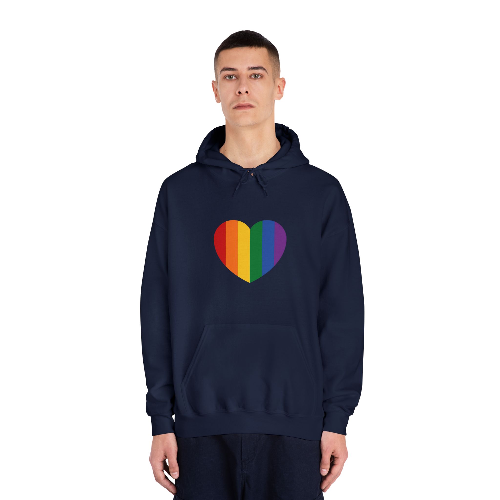 Lgbt Pride Month June Lesbian Gay Bisexual Transgender Lgbtq Flag Rainbow Vector(4) Unisex Dryblend Hooded Sweatshirt - Image 31