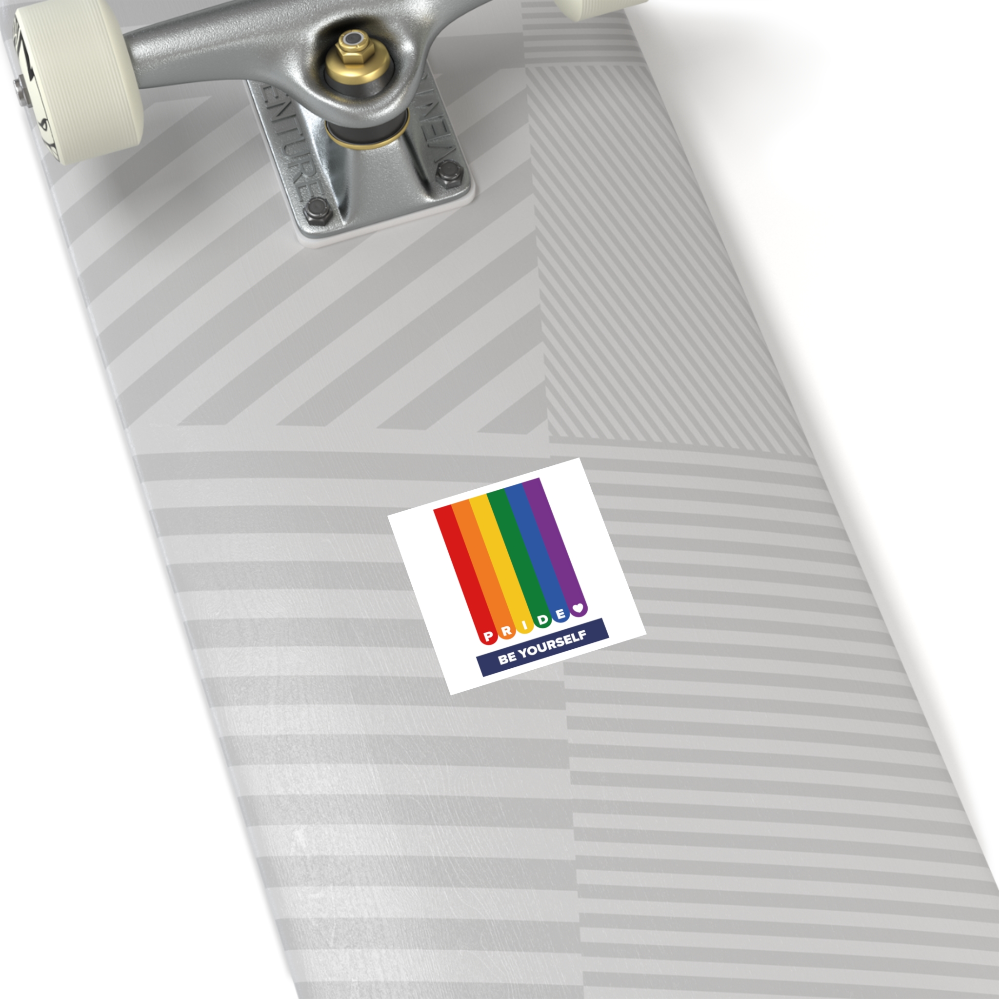 Lgbt Pride Month June Lesbian Gay Bisexual Transgender Lgbtq Flag Rainbow Vector Laminate Stickers Square - Image 4
