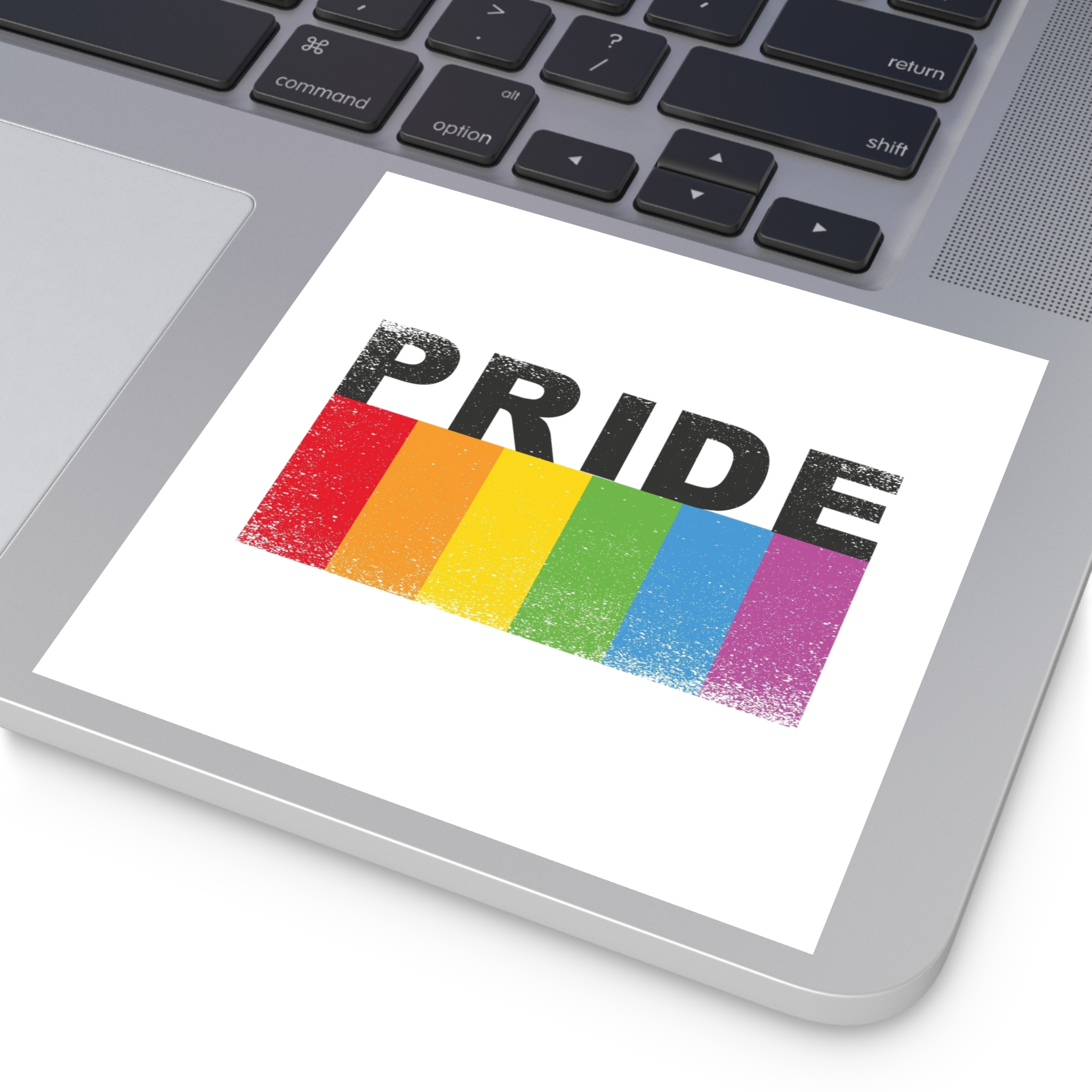 Pride Banner Laminate Stickers Square - Image 43