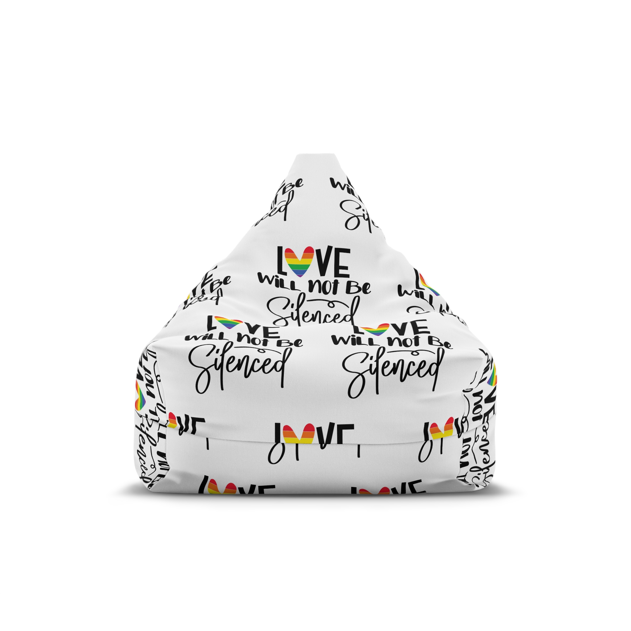 Gay Pride Svg Design(6) Bean Bag Chair Cover