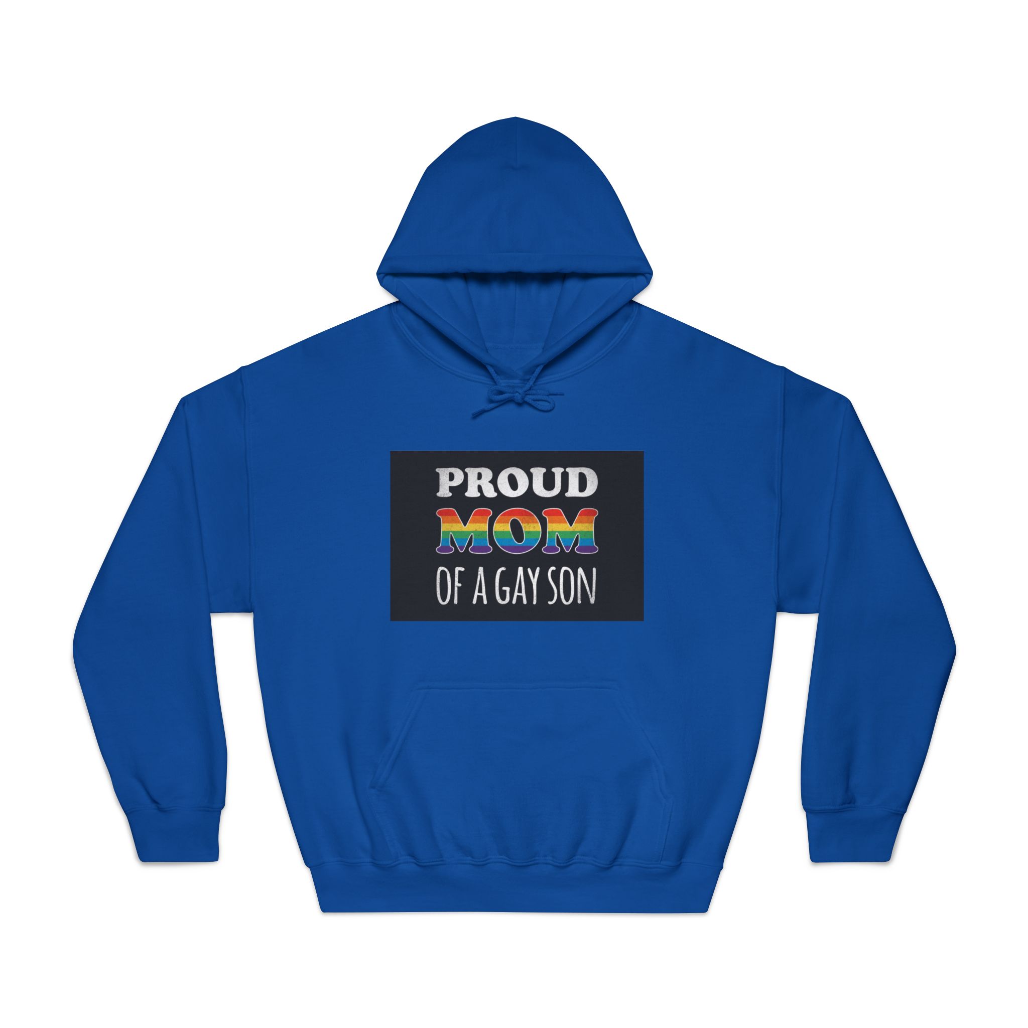 Mother Day Pride Rainbow Typography Vector Premium T Shirt(4) Unisex Dryblend Hooded Sweatshirt - Image 25