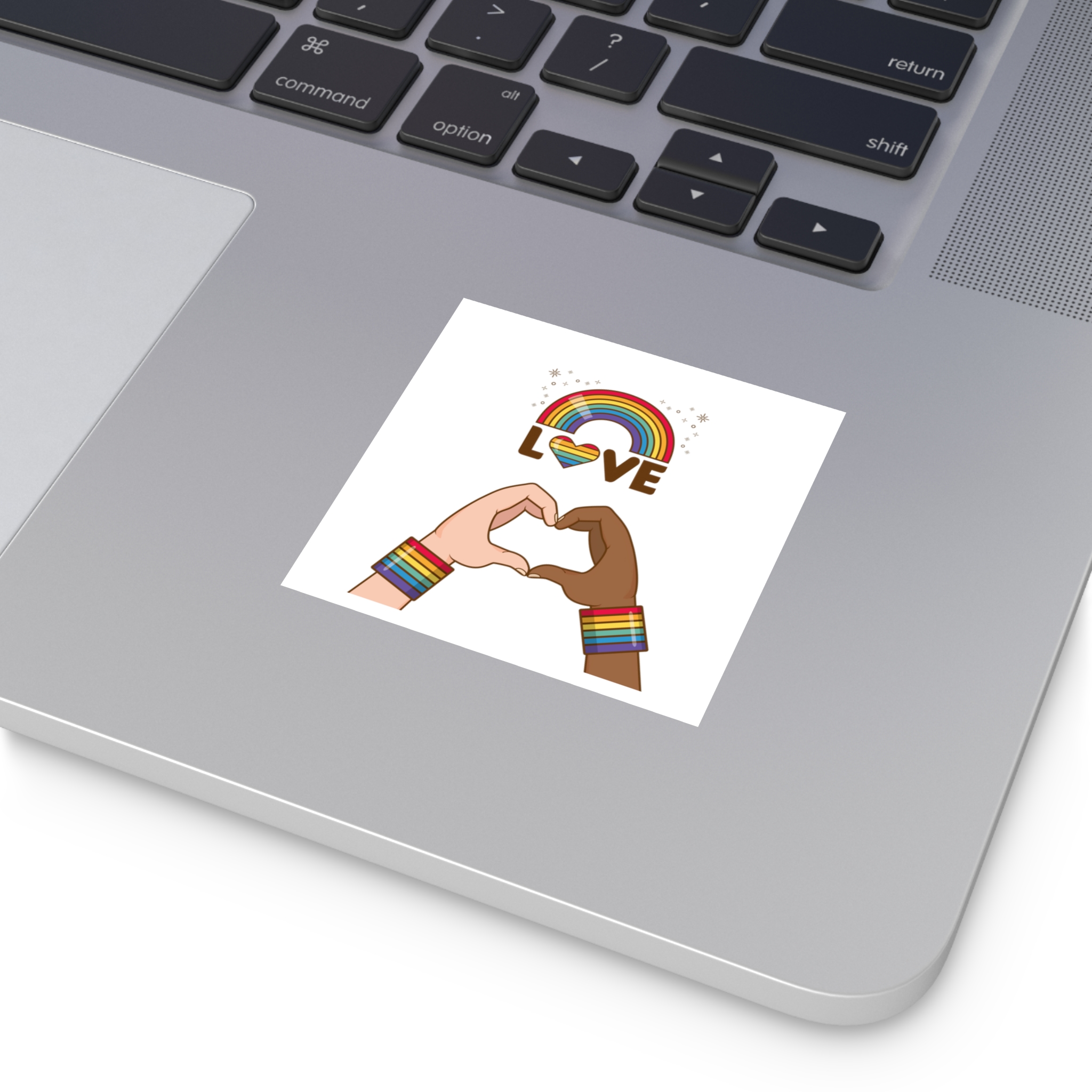 Lgbt Pride Element Collection Laminate Stickers Square - Image 11