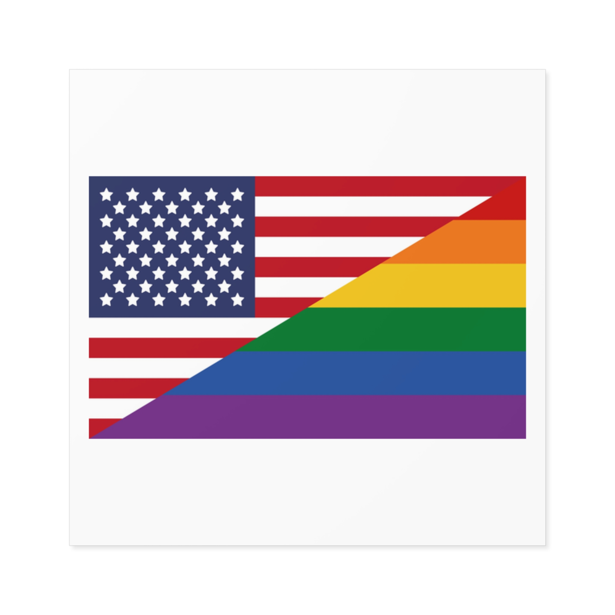 Lgbt Pride Month June Lesbian Gay Bisexual Transgender Lgbtq Flag Rainbow Vector(2) (1) Laminate Stickers Square - Image 9