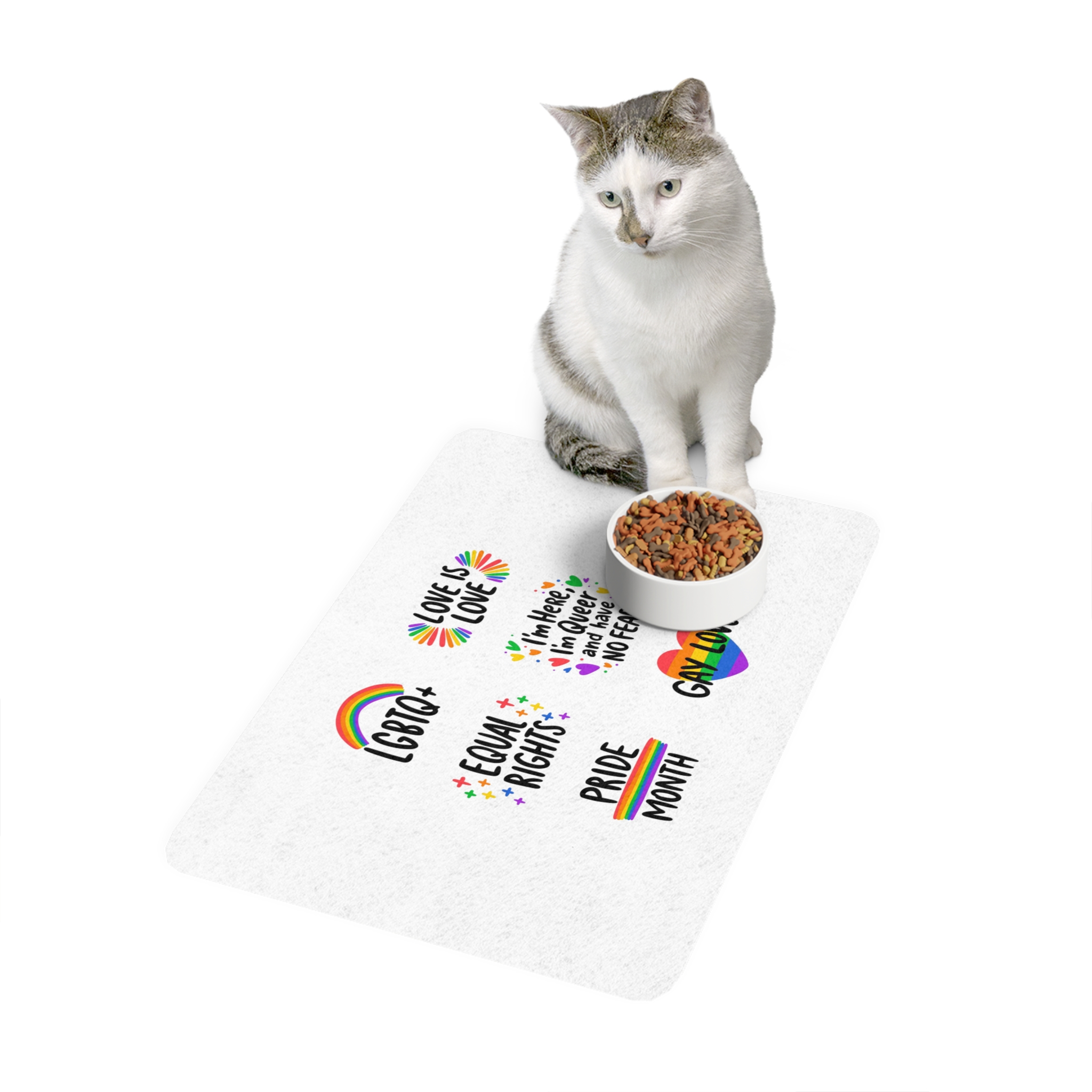 Labels Design Pride Day Event (1) Pet Food Mat 12x18 - Image 3