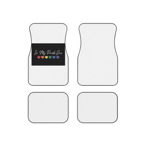 Pride Lgbtq Gay Typography Vector Tshirt Design(2) Car Mats Set Of 4