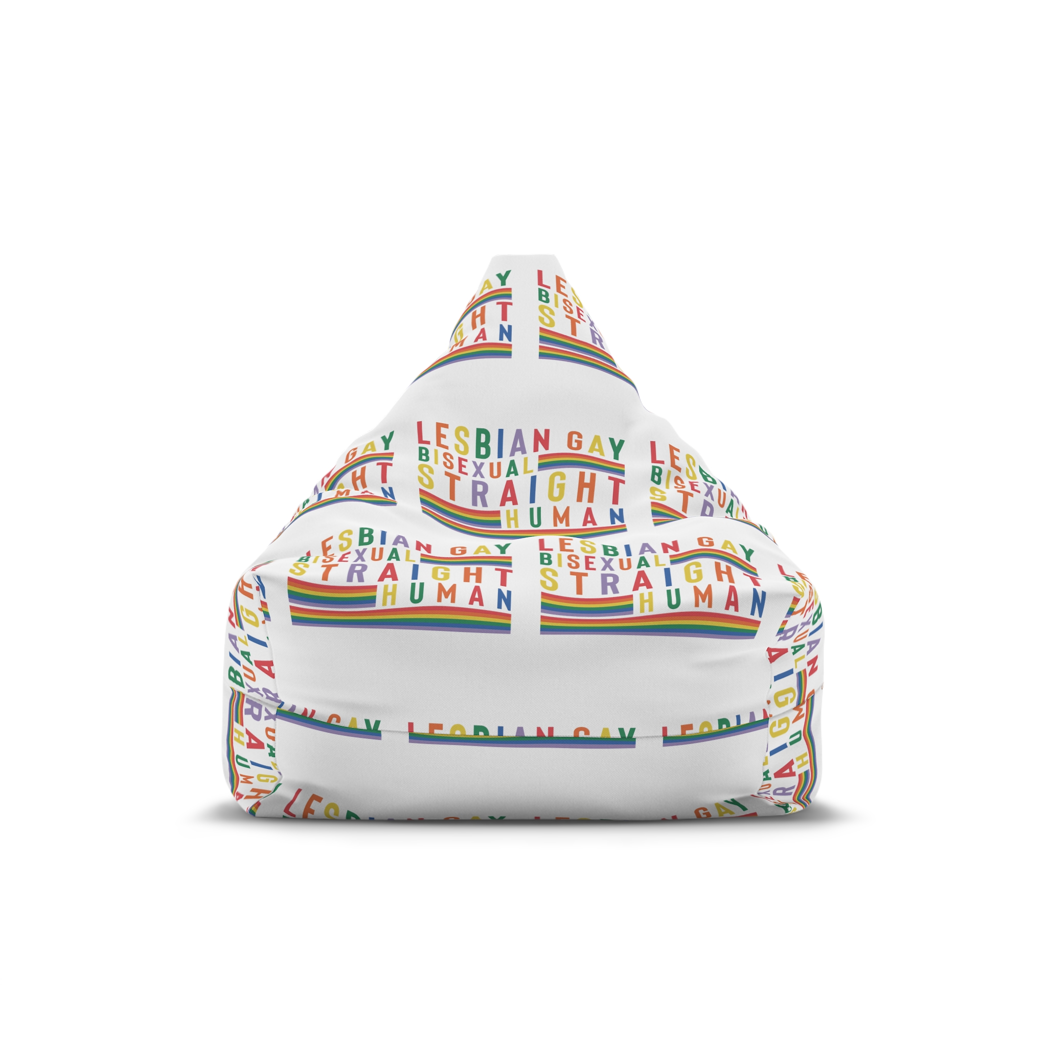 Lgbtq Pride Month Svg Design Bundle(2) Bean Bag Chair Cover
