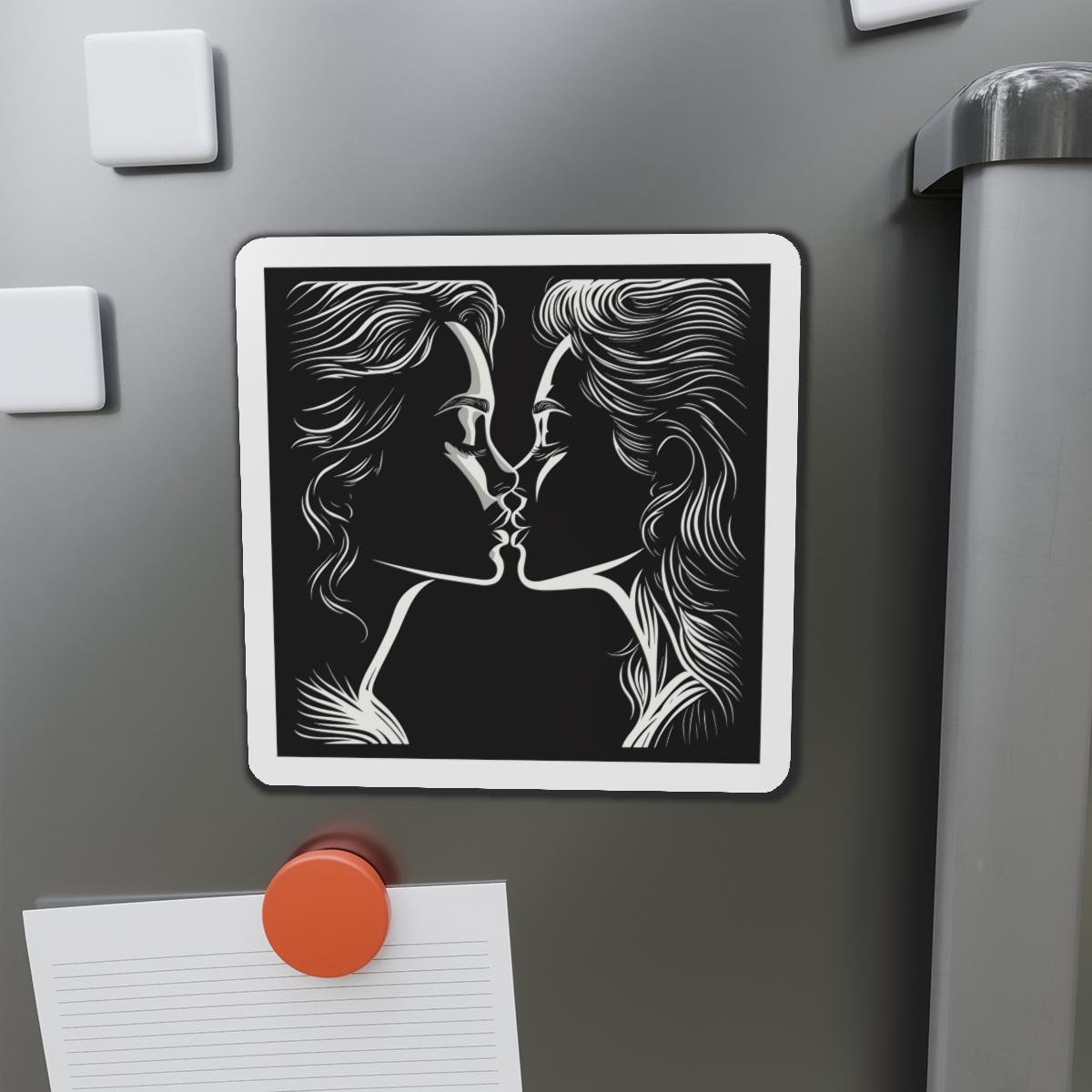 Lesbian Pride Design 33F9F0 Die Cut Magnets - Image 14