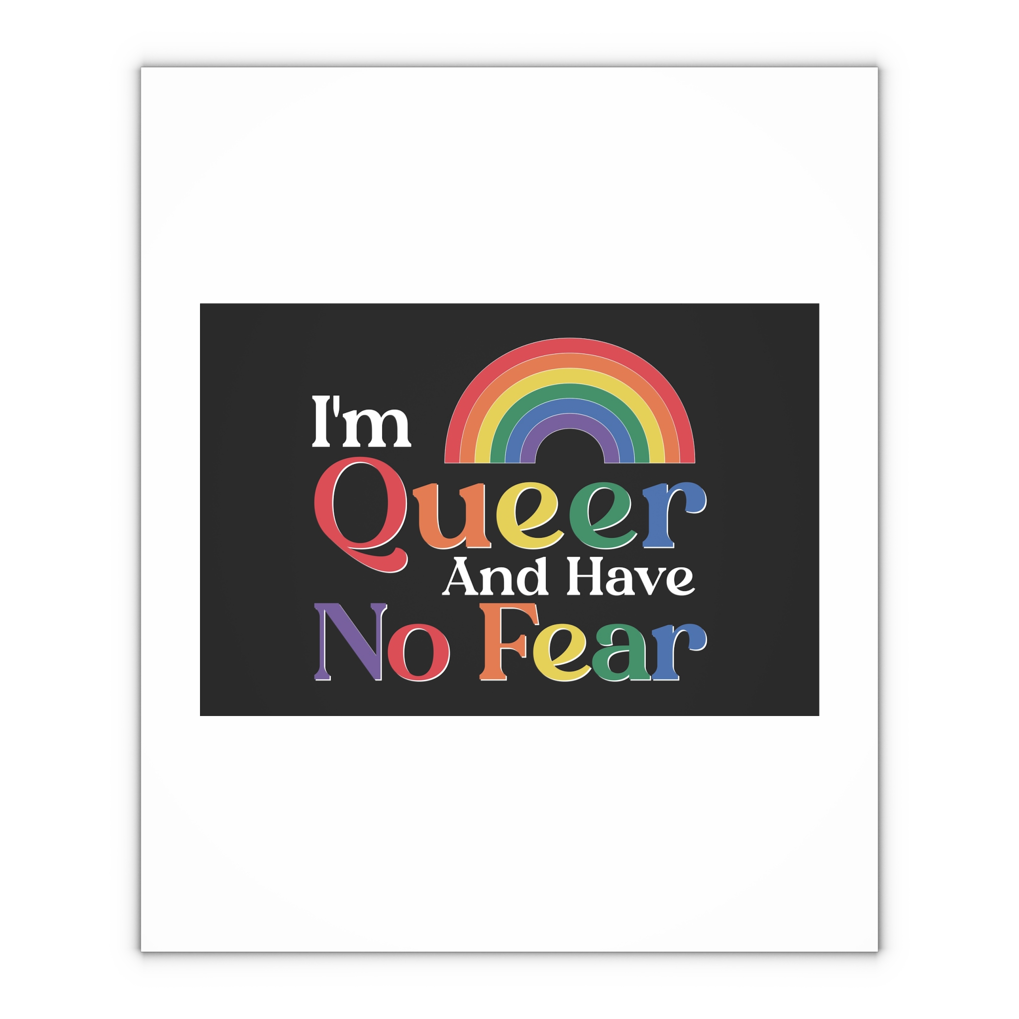 Pride Lgbtq Gay Typography Vector Tshirt Design(13) Gift Wrapping Paper Sheets 1pc - Image 4