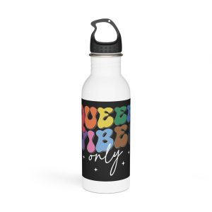 Pride Lgbtq Gay Typography Vector Tshirt Design(1) Stainless Steel Water Bottle