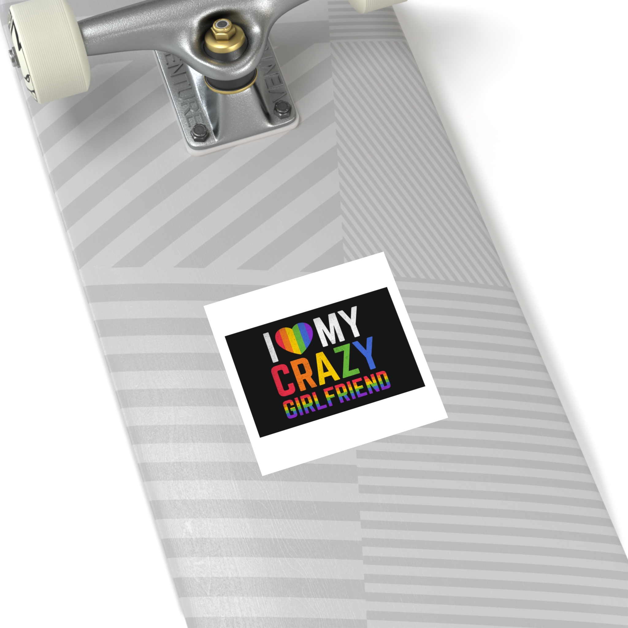Pride Gay Rainbow Typography Vector Premium T Shirt(5) Laminate Stickers Square - Image 20