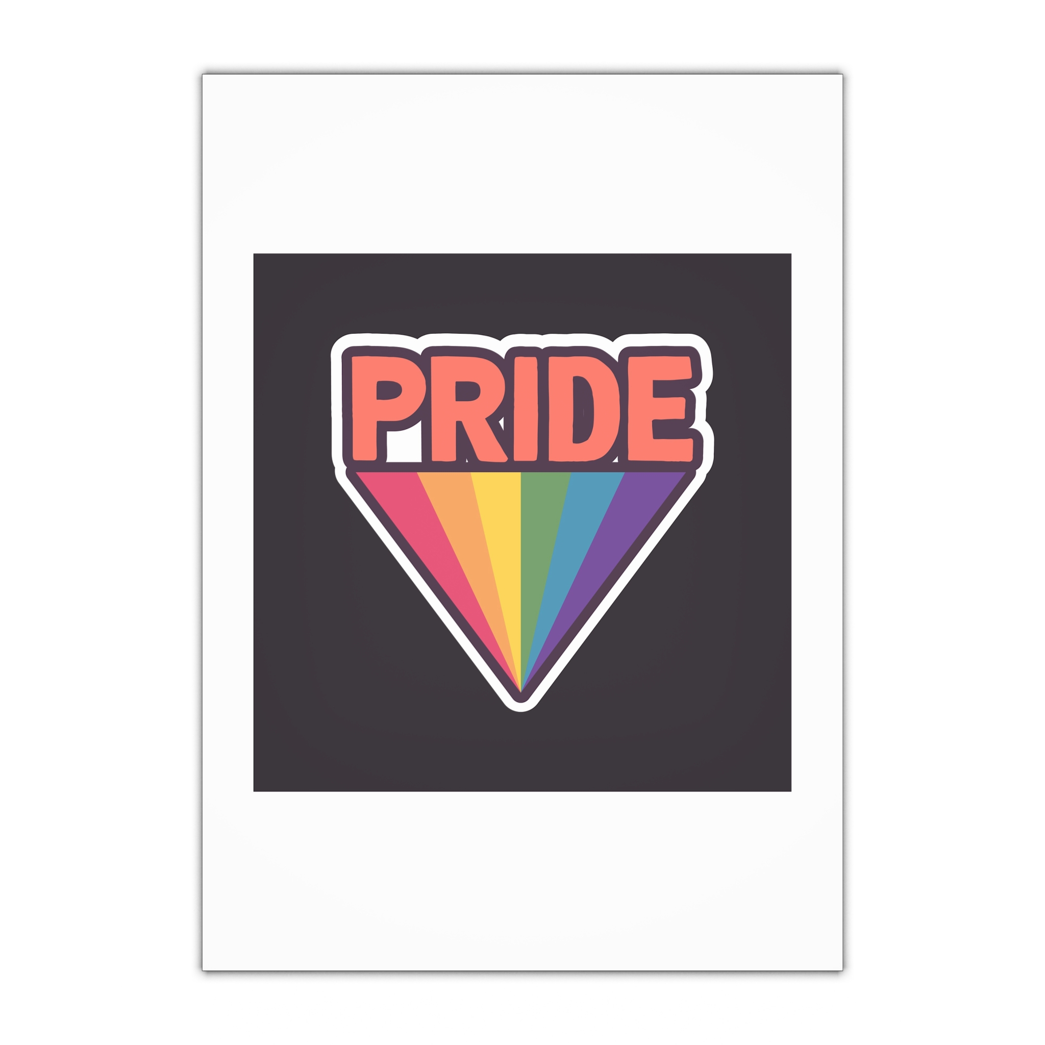 Pride With Rainbow Gift Wrapping Paper Sheets 1pc