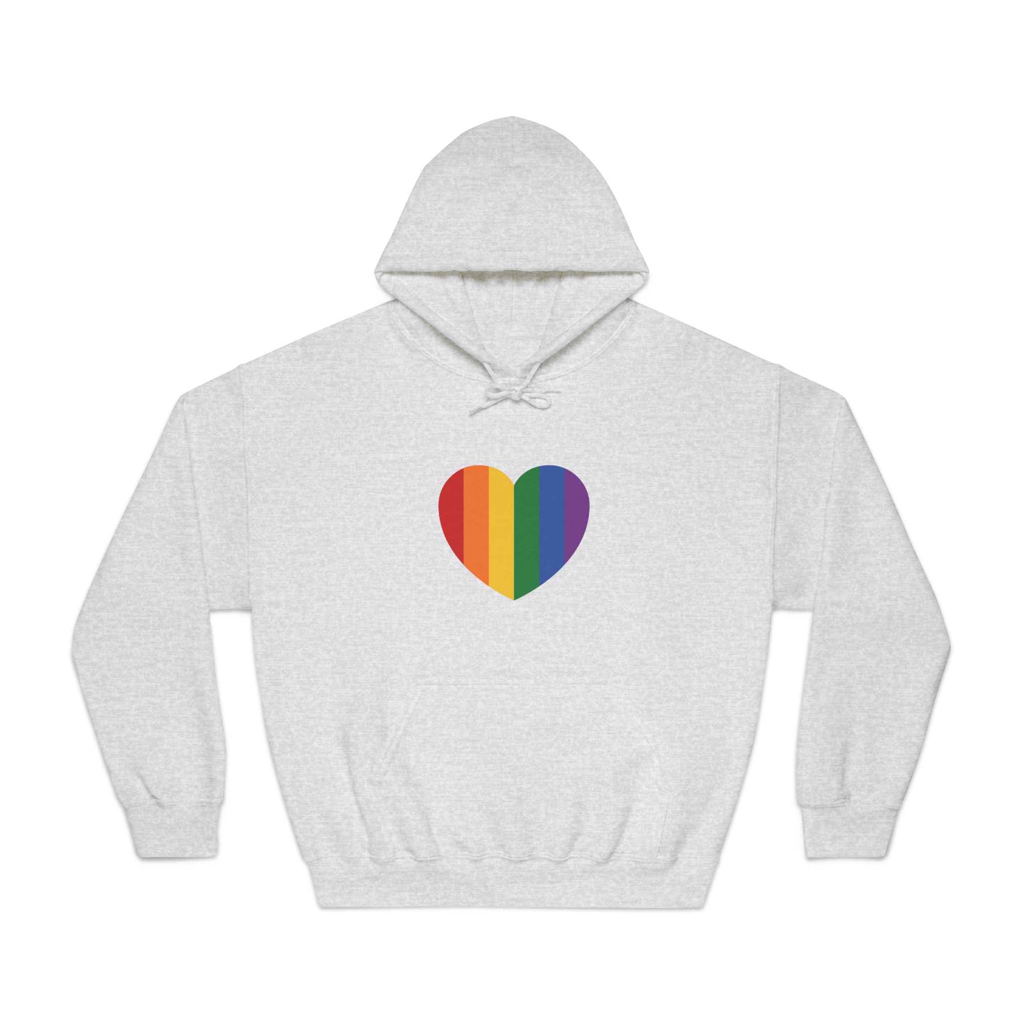 Lgbt Pride Month June Lesbian Gay Bisexual Transgender Lgbtq Flag Rainbow Vector(4) Unisex Dryblend Hooded Sweatshirt - Image 5