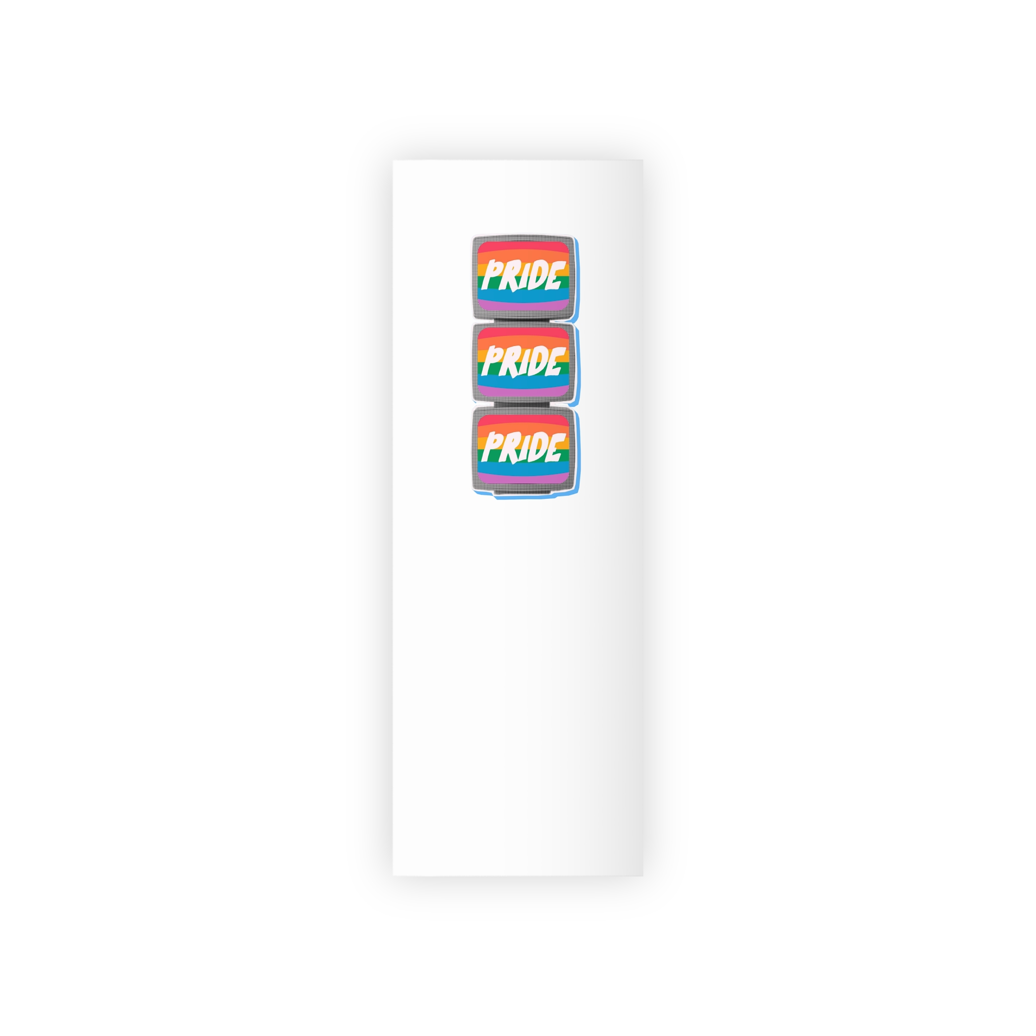 Retro Halftone Tvs With Rainbow Screens Bold Text Perfect Pride Month Activism Designs Gift Wrapping Paper Rolls 1pc - Image 5