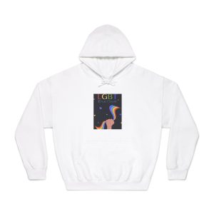 Poster Lgbt Pride Month Unisex Dryblend Hooded Sweatshirt