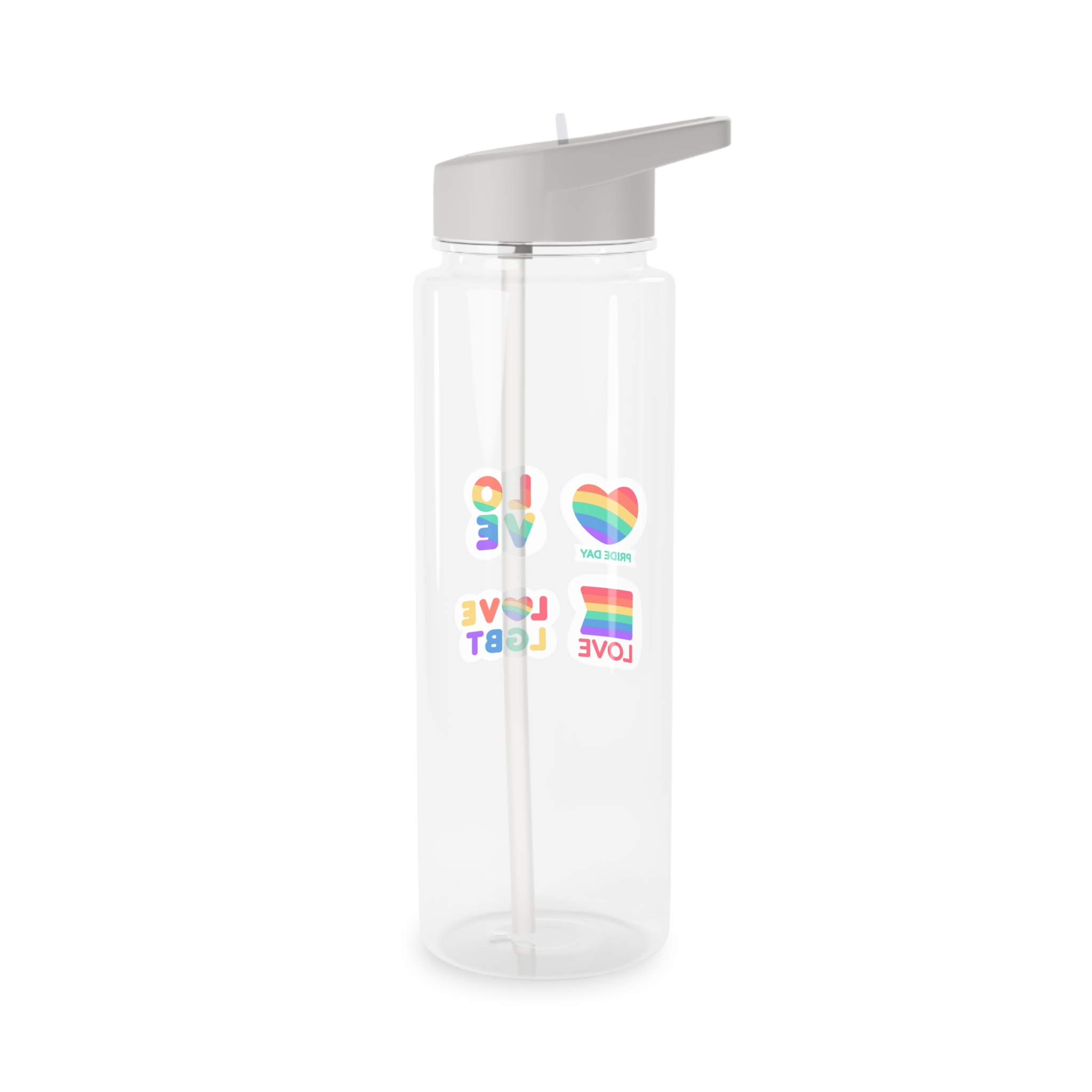 Pride Day Label Collection Theme Tritan Water Bottle - Image 6