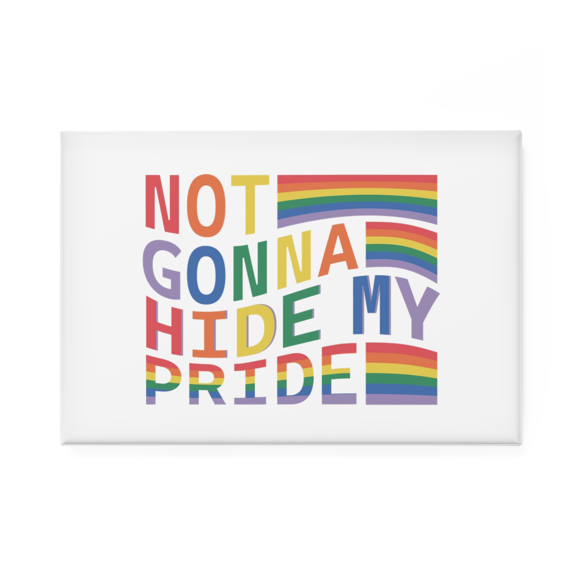 Lgbtq Pride Month Svg Design Bundle(1) (2) Button Magnet Rectangle 1 And 10 Pcs