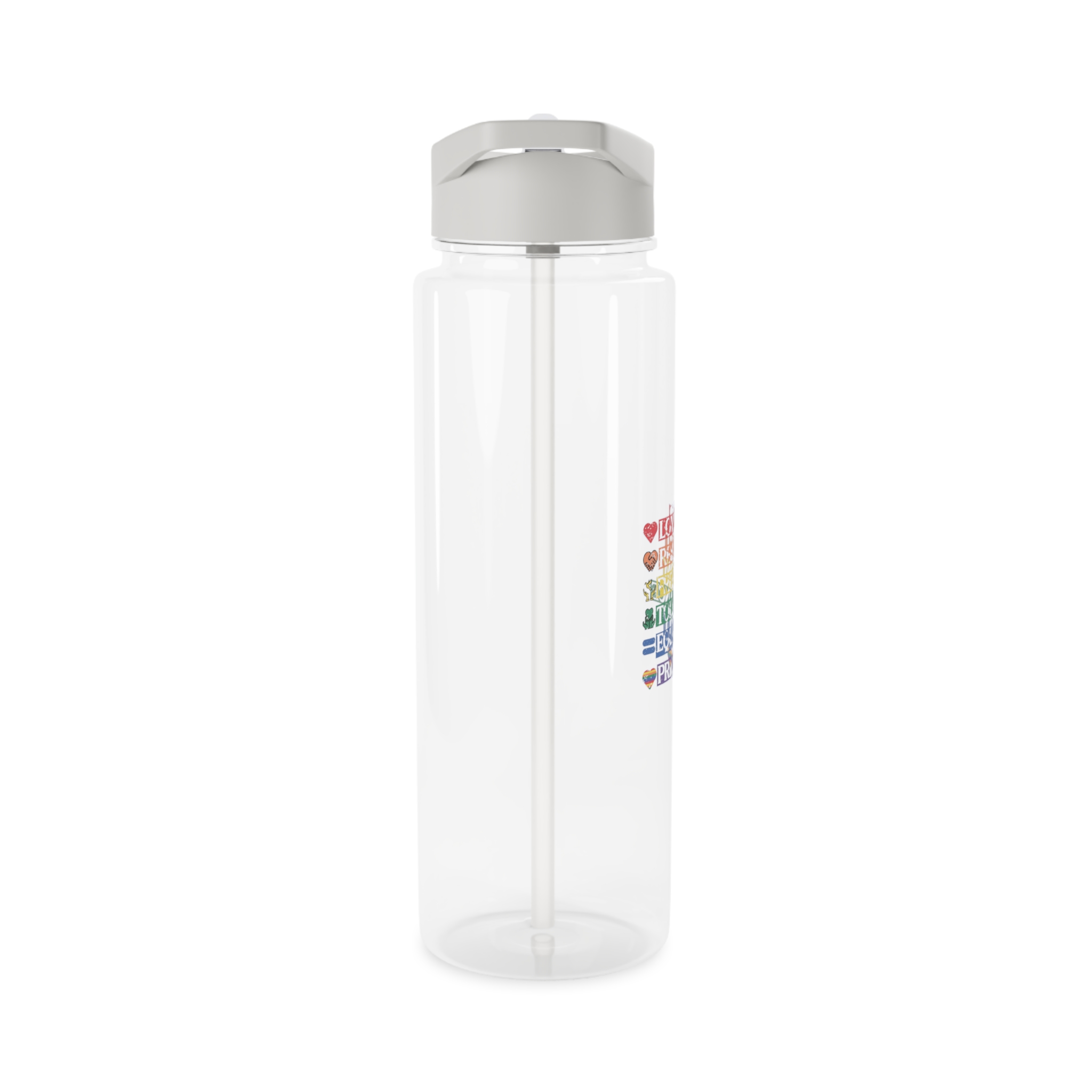 Lgbtq Pride Month Quote Eps Design Vector Pride Design Template (1) Tritan Water Bottle - Image 8