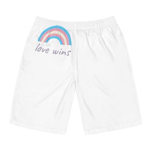 Colorful Rainbow Shape Transgender Pride Flag Happy Pride Day Lgbtqia Community Pride Month Vector Hand Drawn Doodle Posters Stickers Logo Cards Mens Board Shorts Aop