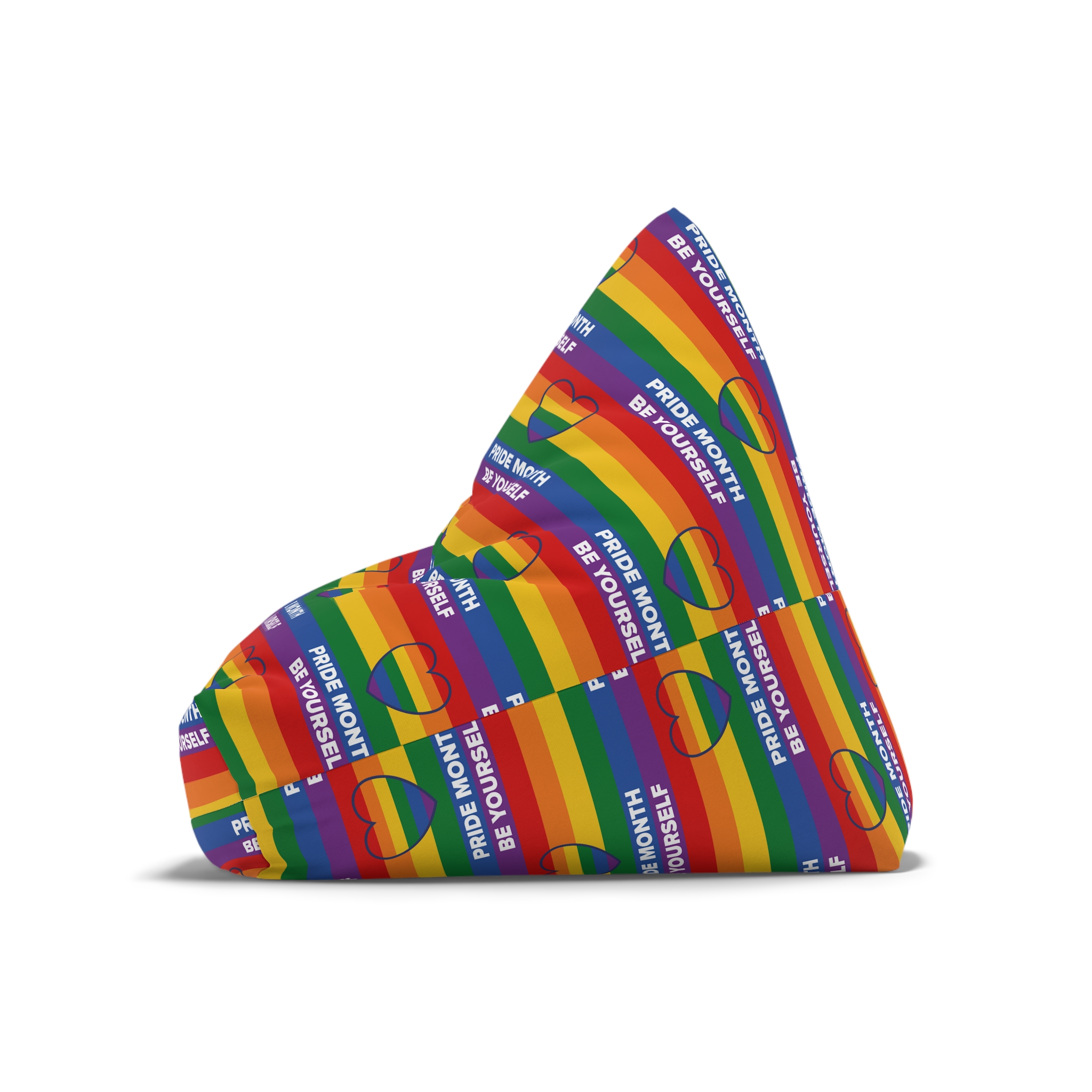 Lgbt Pride Month June Lesbian Gay Bisexual Transgender Lgbtq Flag Rainbow Vector3 Bean Bag Chair Cover - Image 8