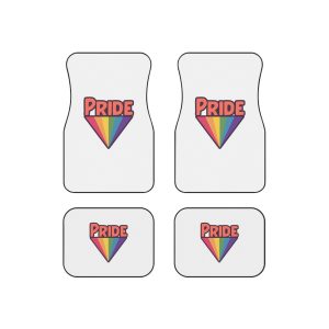 Pride With Rainbow Car Mats Set Of 4