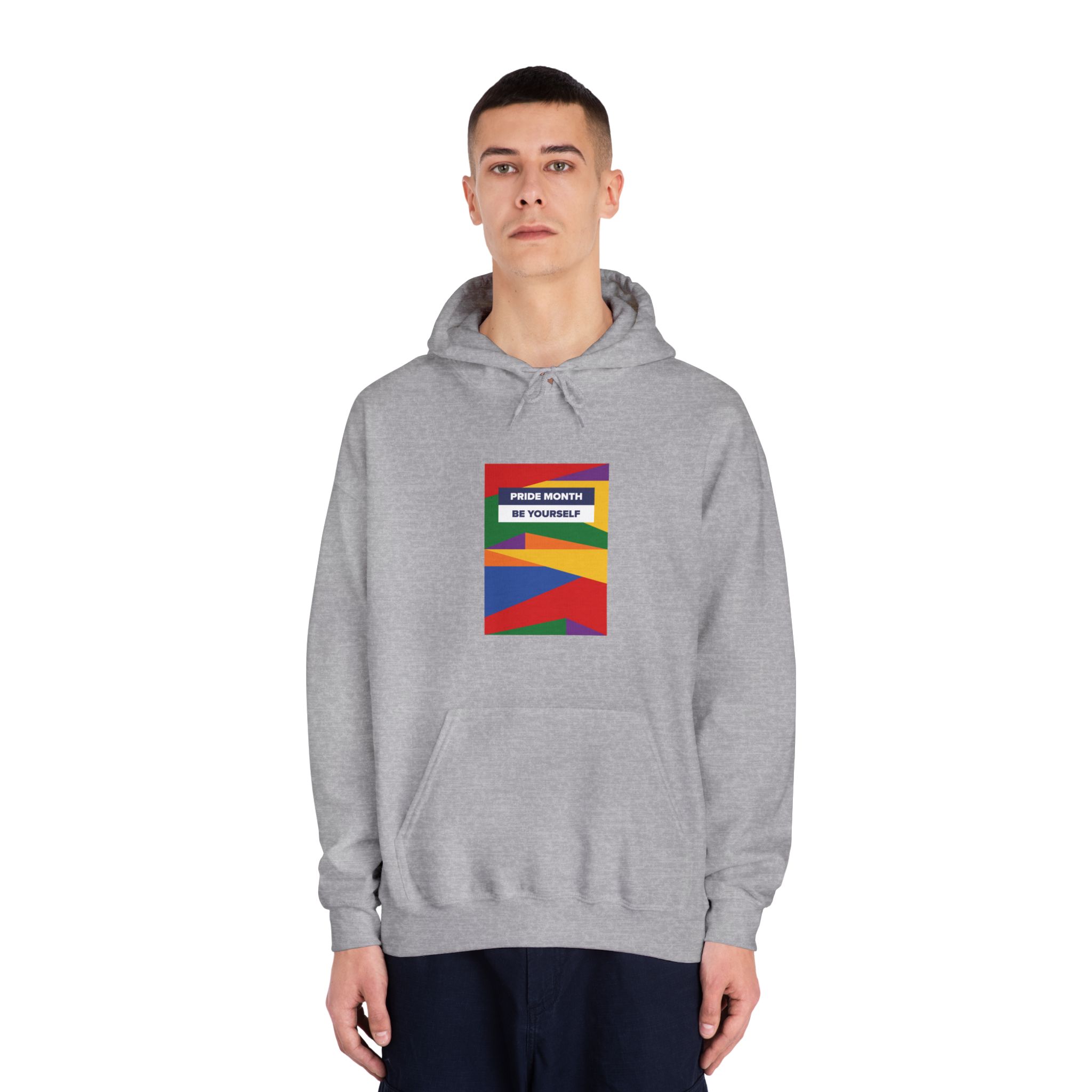 Lgbt Pride Month June Lesbian Gay Bisexual Transgender Lgbtq Flag Rainbow Vector(2) Unisex Dryblend Hooded Sweatshirt - Image 15