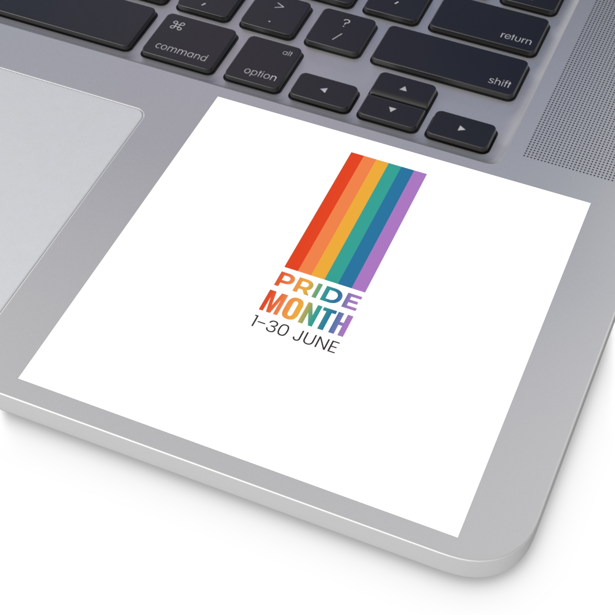 Lgbtq Pride Month Vertical Banner Card Poster Template With Rainbow Gay Parade Celebration Vector Laminate Stickers Square - Image 35
