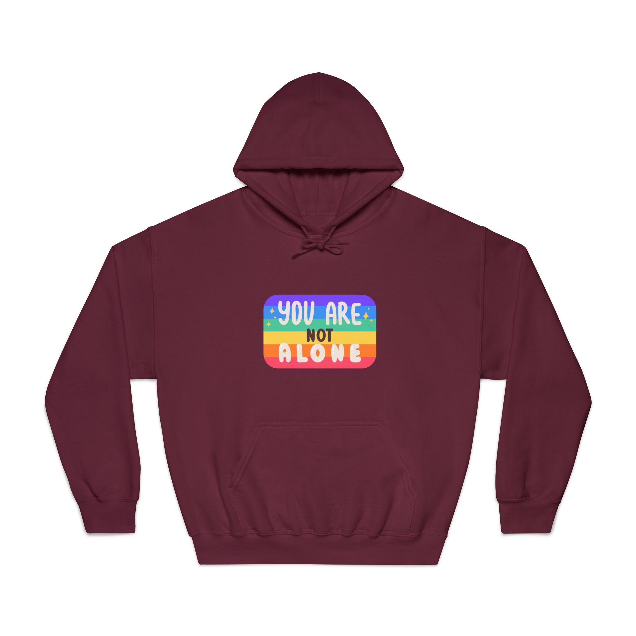 Lgbt Sticker Pack White Background Lgbtq Set Symbol Lgbt Pride Community Rainbow Elements Vector Hand Draw Illustration Hand Drawn Lettering (2) Unisex Dryblend Hooded Sweatshirt - Image 17