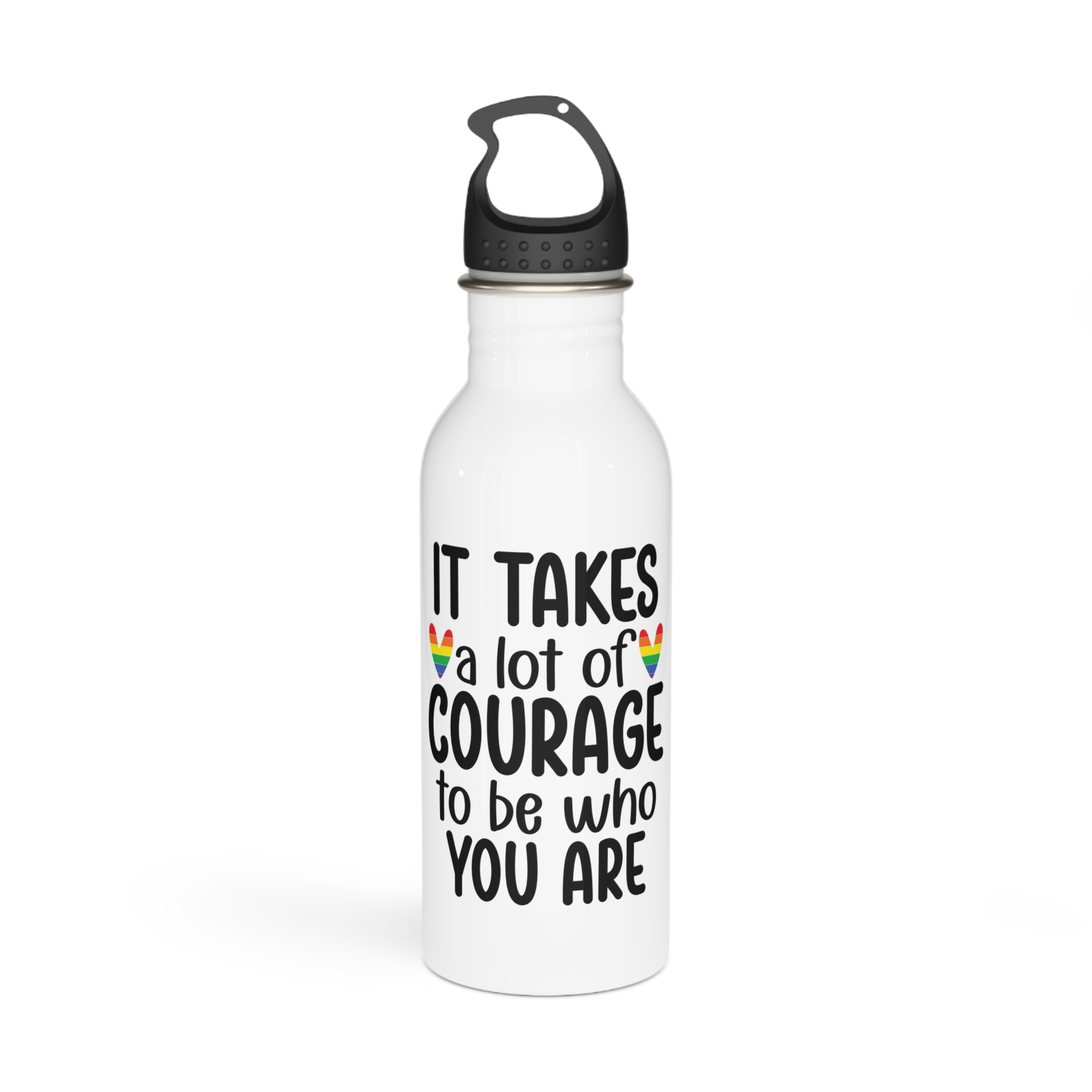 Gay Pride Svg Design(3) Stainless Steel Water Bottle