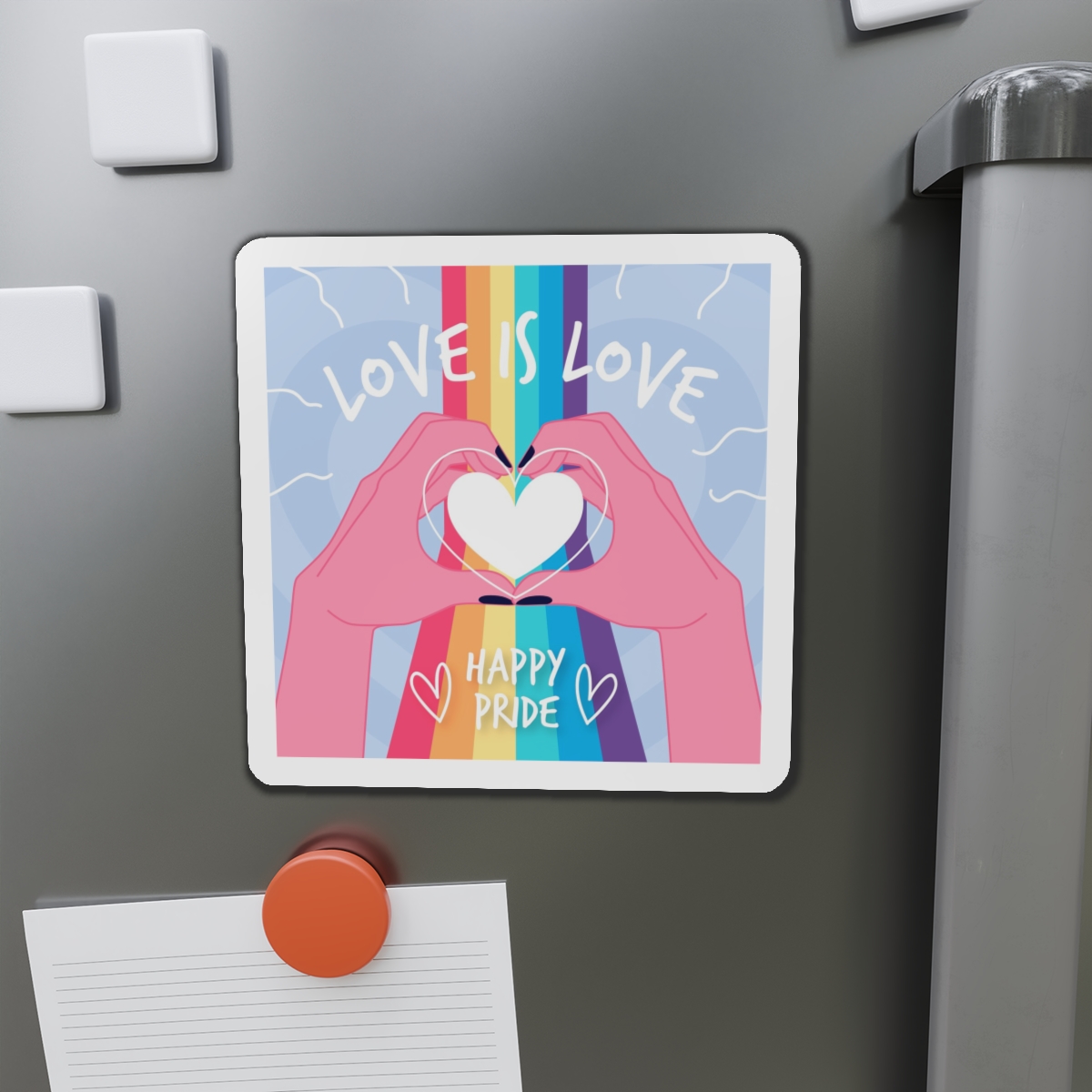 Pride Day Celebration Design Die Cut Magnets - Image 14