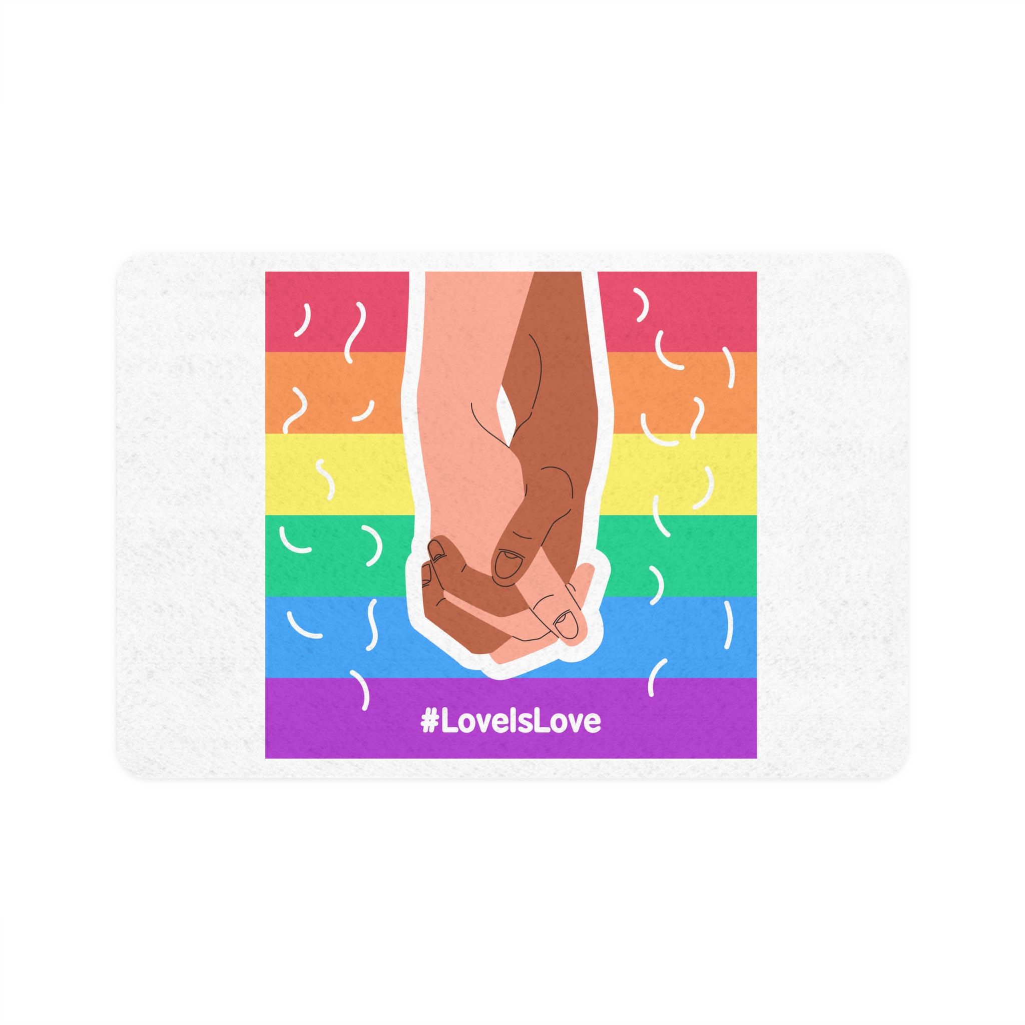 Pride Day Concept(2) Pet Food Mat 12x18