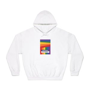Lgbt Pride Month June Lesbian Gay Bisexual Transgender Lgbtq Flag Rainbow Vector(2)2 Unisex Dryblend Hooded Sweatshirt
