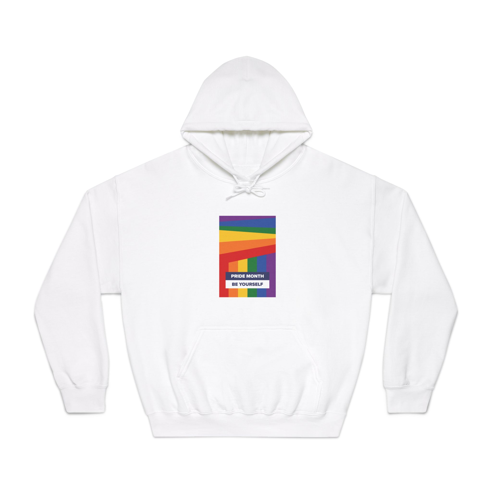 Lgbt Pride Month June Lesbian Gay Bisexual Transgender Lgbtq Flag Rainbow Vector(2)2 Unisex Dryblend Hooded Sweatshirt