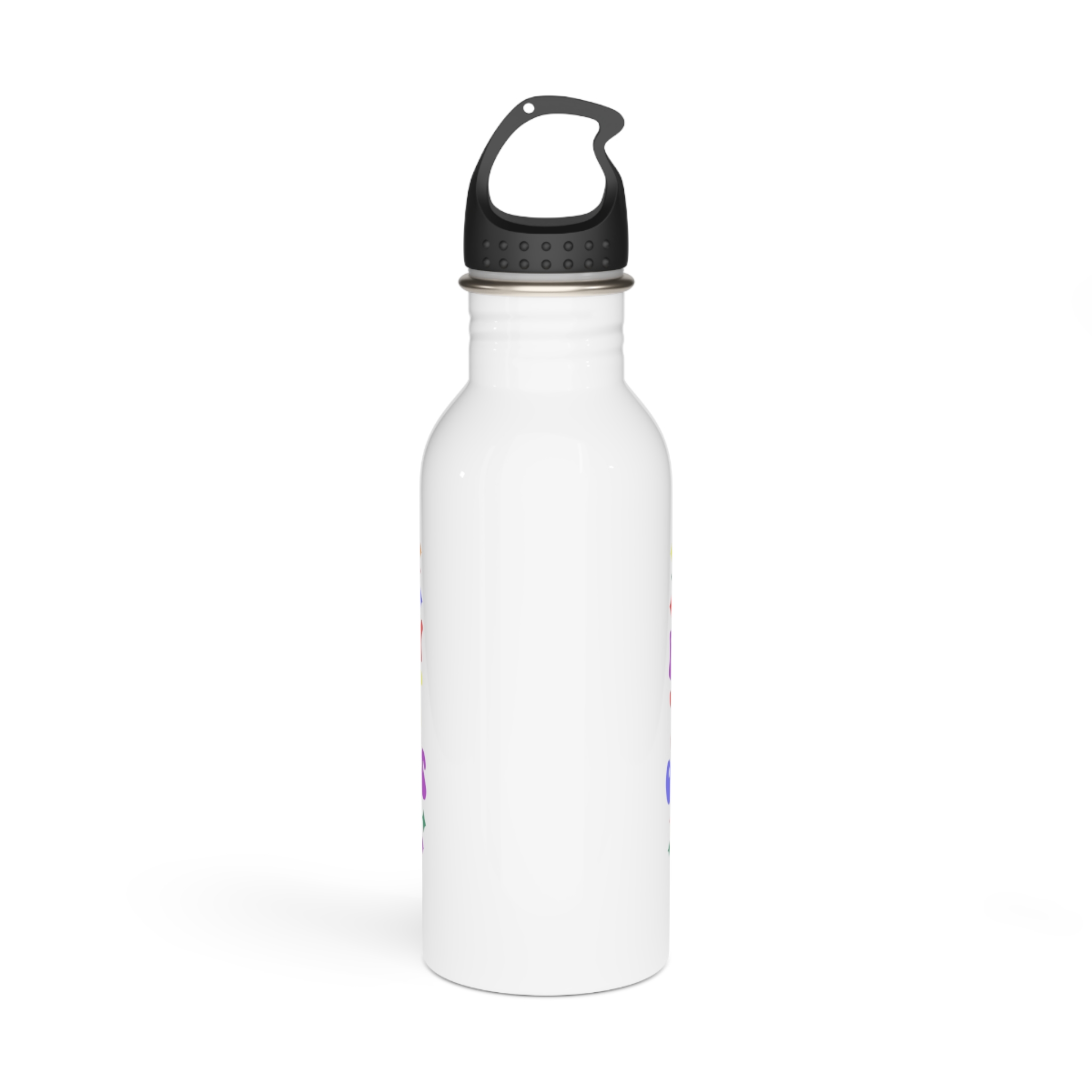 Pride Lgbt Gay Retro Tshirt Design(1) Stainless Steel Water Bottle - Image 3