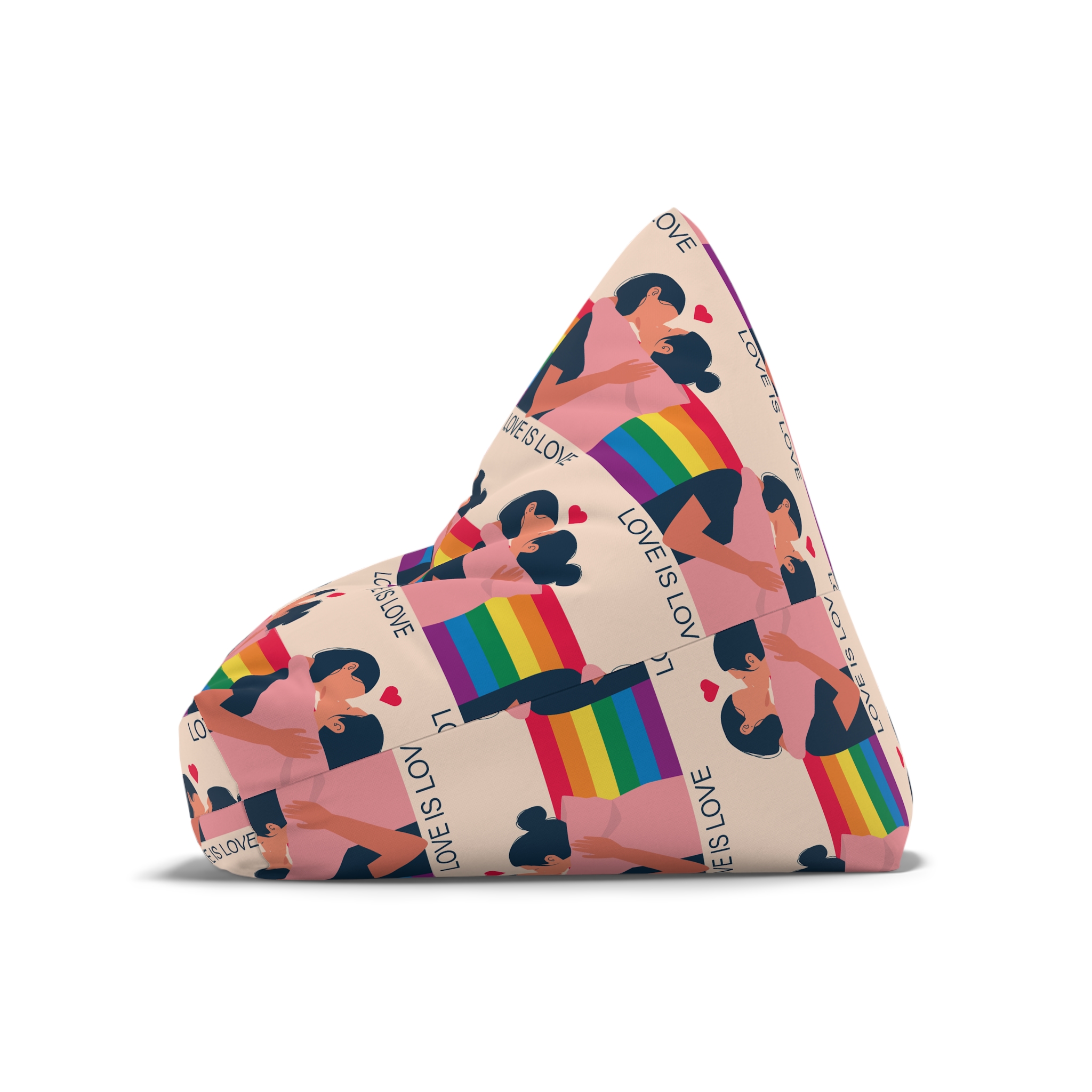 Couple Leasbians Bean Bag Chair Cover - Image 8