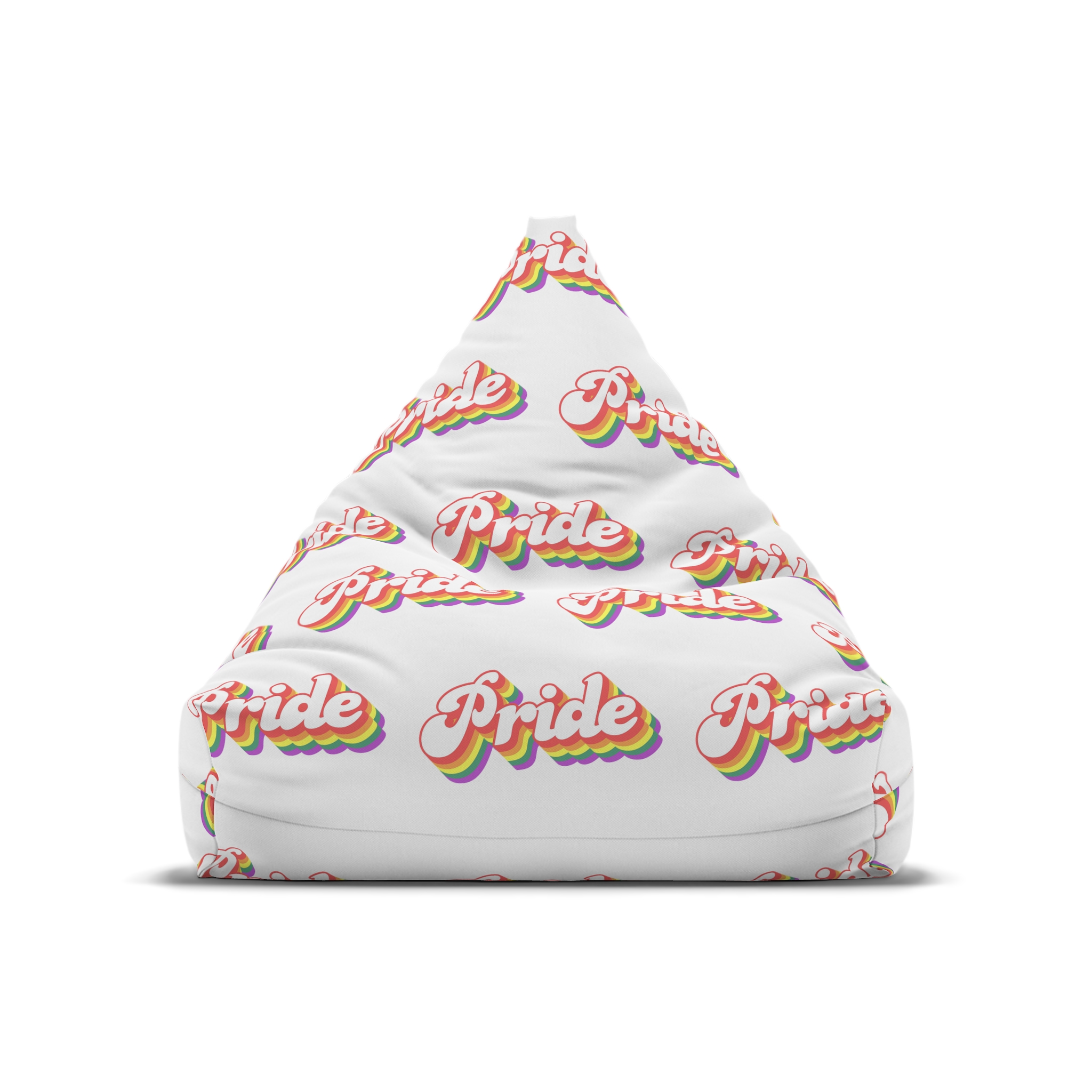 Pride Lgbt Gay Retro Tshirt Design(2) Bean Bag Chair Cover - Image 5