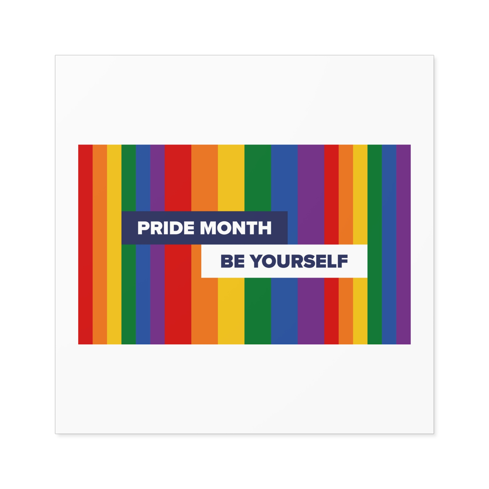 Lgbt Pride Month June Lesbian Gay Bisexual Transgender Lgbtq Flag Rainbow Vector2 Laminate Stickers Square - Image 73